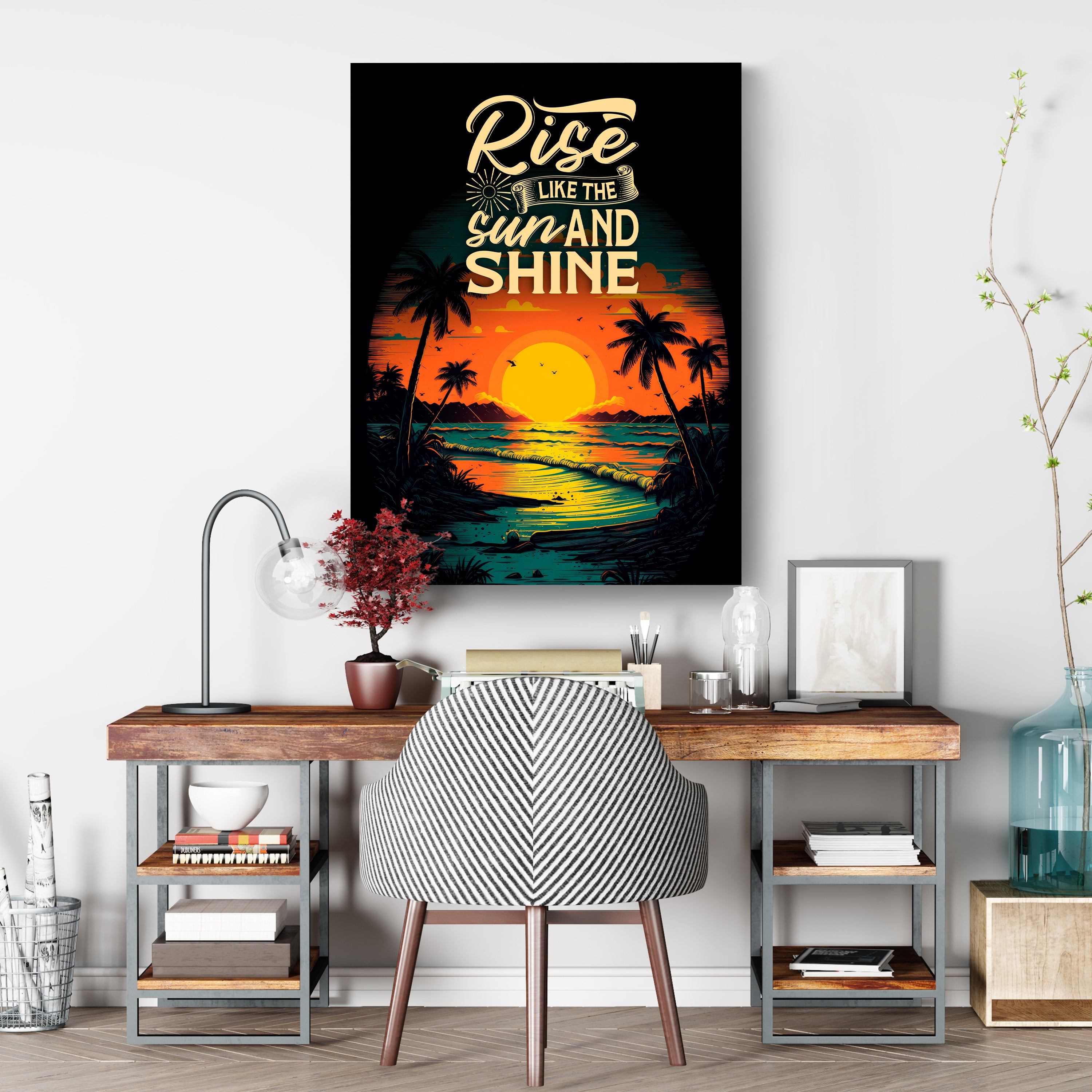 Leinwandbild Strand, Spruch, Hochformat M0808 kaufen - Bild 3 Leinwandbild Strand, Spruch, Hochformat M0808 kaufen - Bild 3