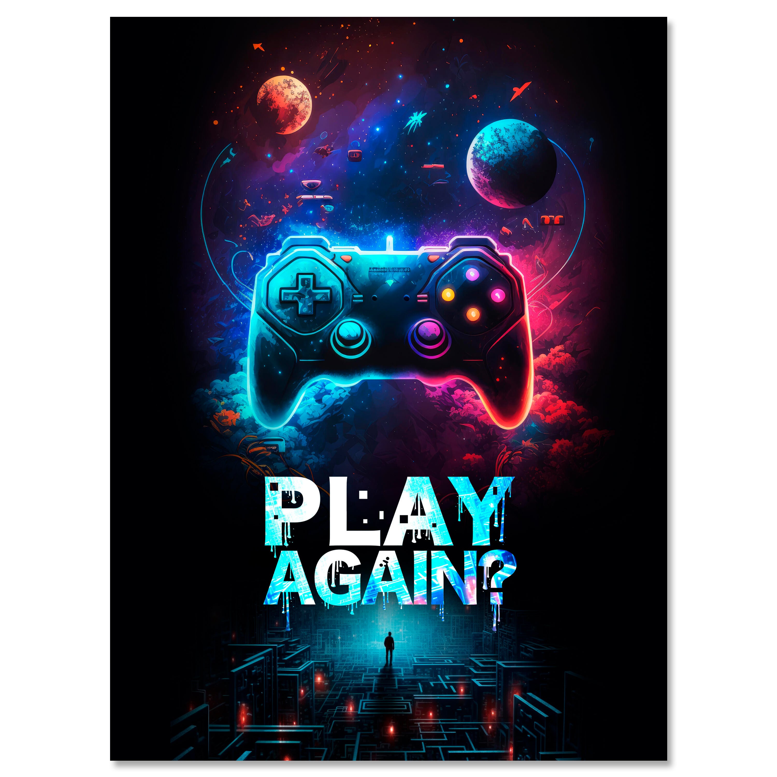 Leinwandbild Controller, Weltall, Hochformat M0814 kaufen - Bild 1 Leinwandbild Controller, Weltall, Hochformat M0814 kaufen - Bild 1