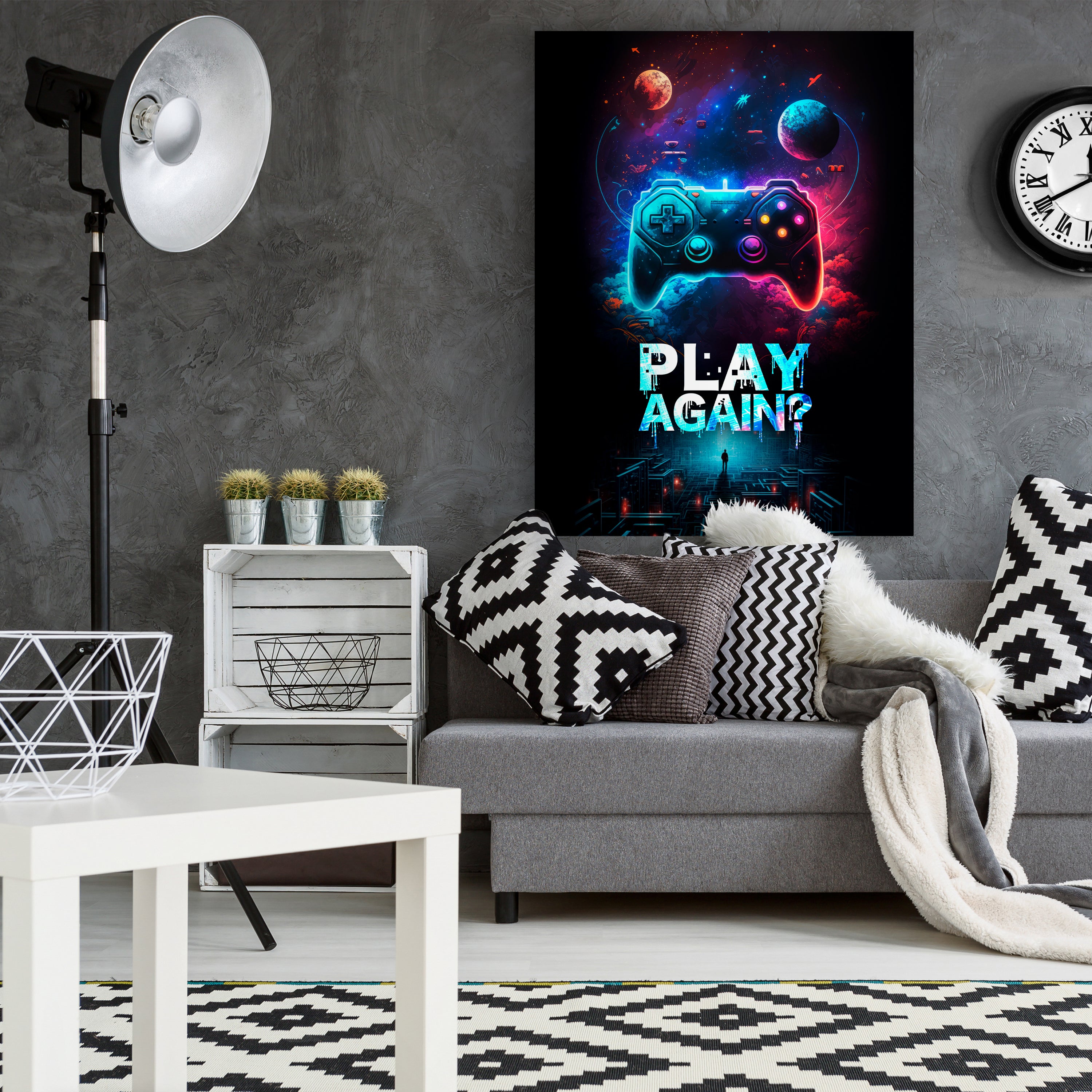 Leinwandbild Controller, Weltall, Hochformat M0814 kaufen - Bild 2 Leinwandbild Controller, Weltall, Hochformat M0814 kaufen - Bild 2