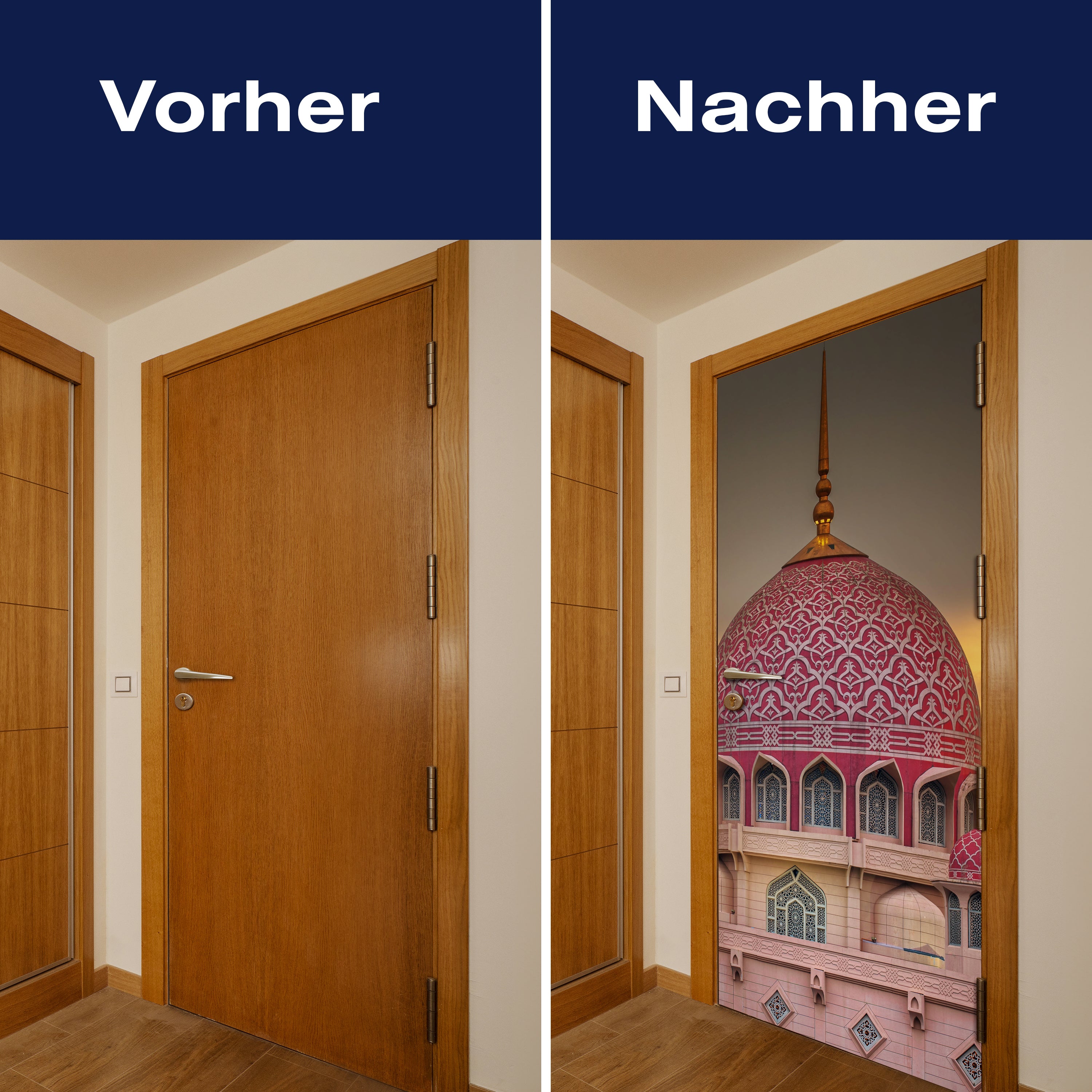 Türtapete Sonnenuntergang über Putrajaya-Moschee, Malaysia M0815 - Bild 10 Türtapete Sonnenuntergang über Putrajaya-Moschee, Malaysia M0815 - Bild 10