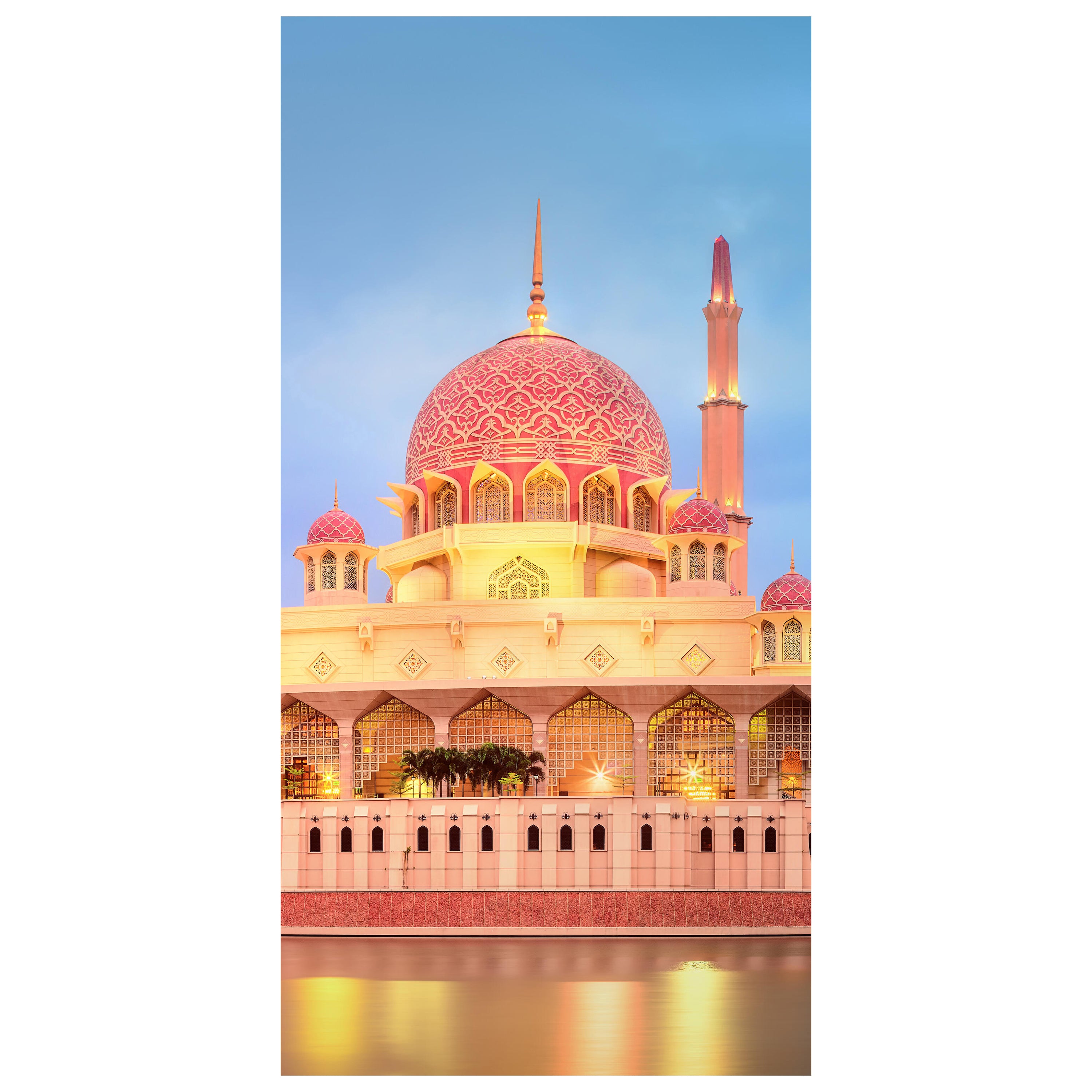 Türtapete Sonnenuntergang über Putrajaya-Moschee M0819 - Bild 2 Türtapete Sonnenuntergang über Putrajaya-Moschee M0819 - Bild 2