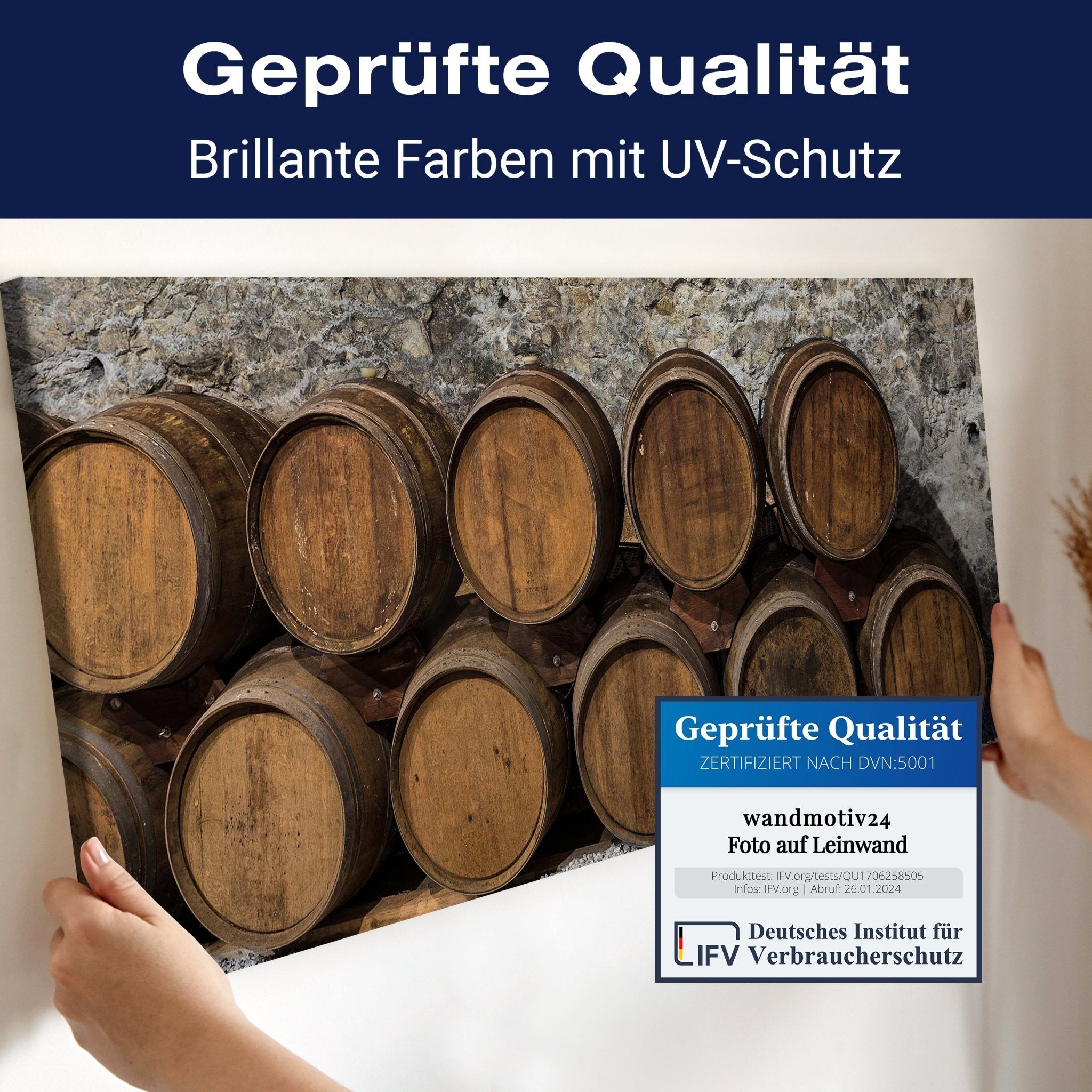 Leinwandbild Ein alter Weinkeller M0821 kaufen - Bild 4 Leinwandbild Ein alter Weinkeller M0821 kaufen - Bild 4