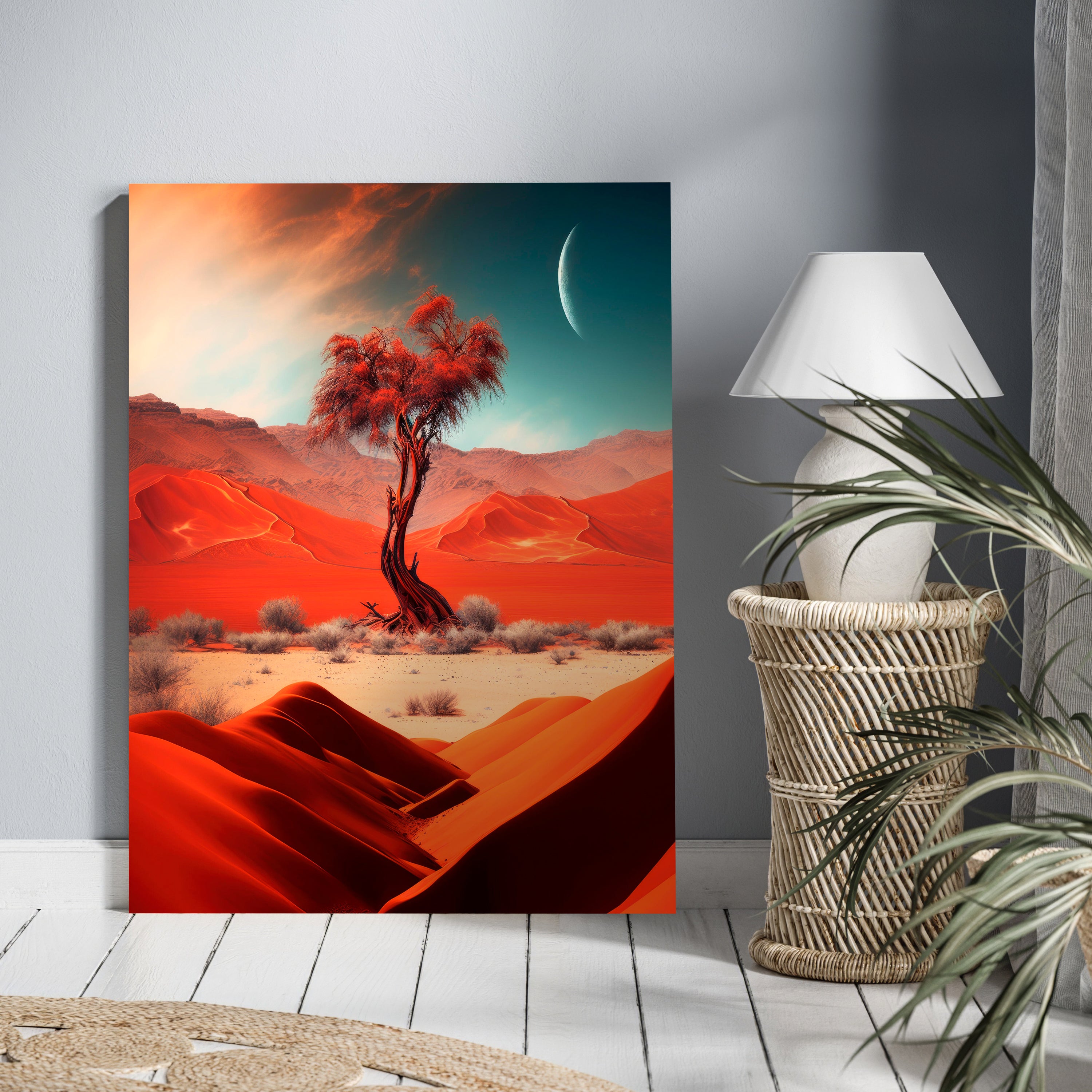 Leinwandbild Fantasy, Baum, Wüste, Hochformat M0821 kaufen - Bild 2 Leinwandbild Fantasy, Baum, Wüste, Hochformat M0821 kaufen - Bild 2