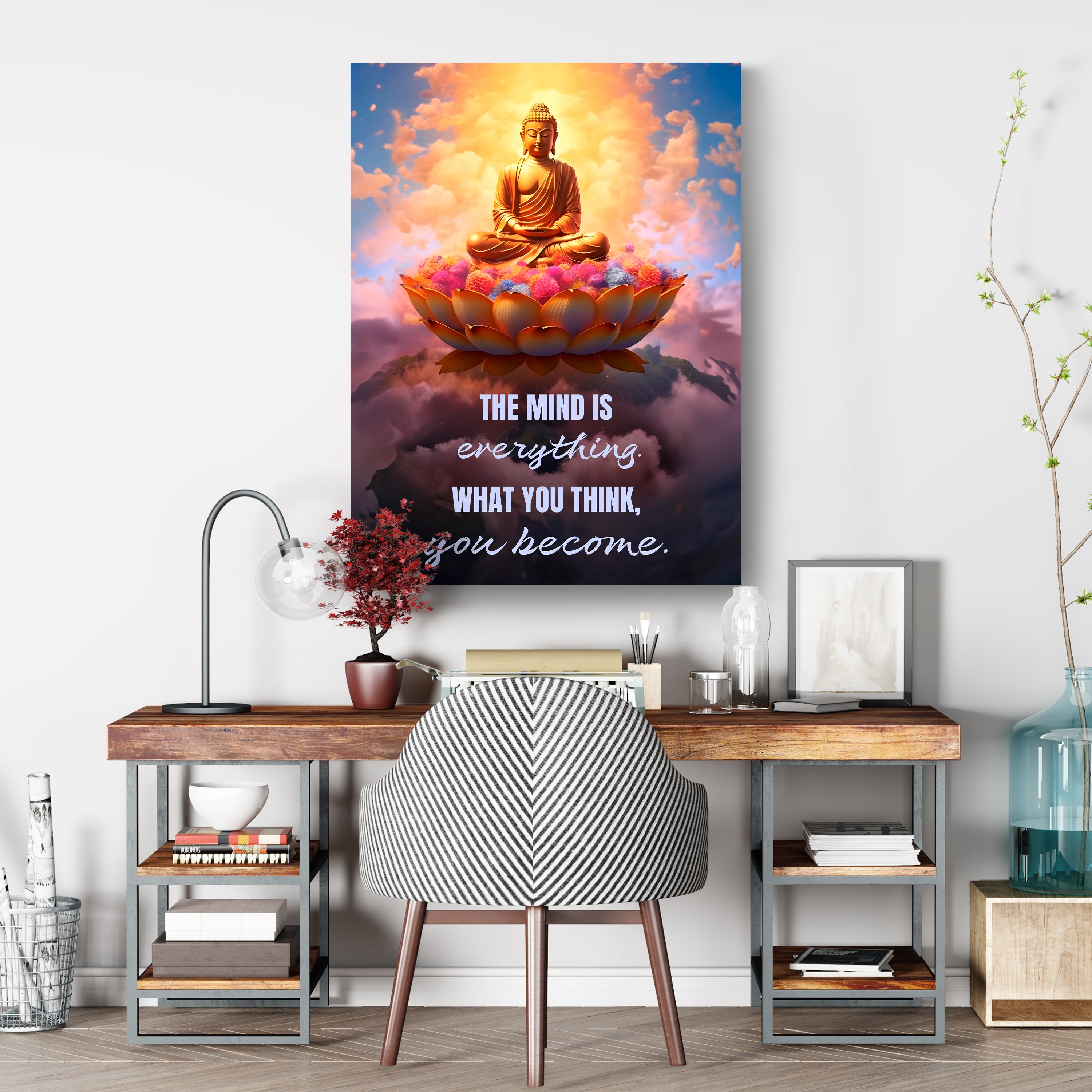 Leinwandbild Spruch Mind is Everything M0822 kaufen - Bild 3 Leinwandbild Spruch Mind is Everything M0822 kaufen - Bild 3