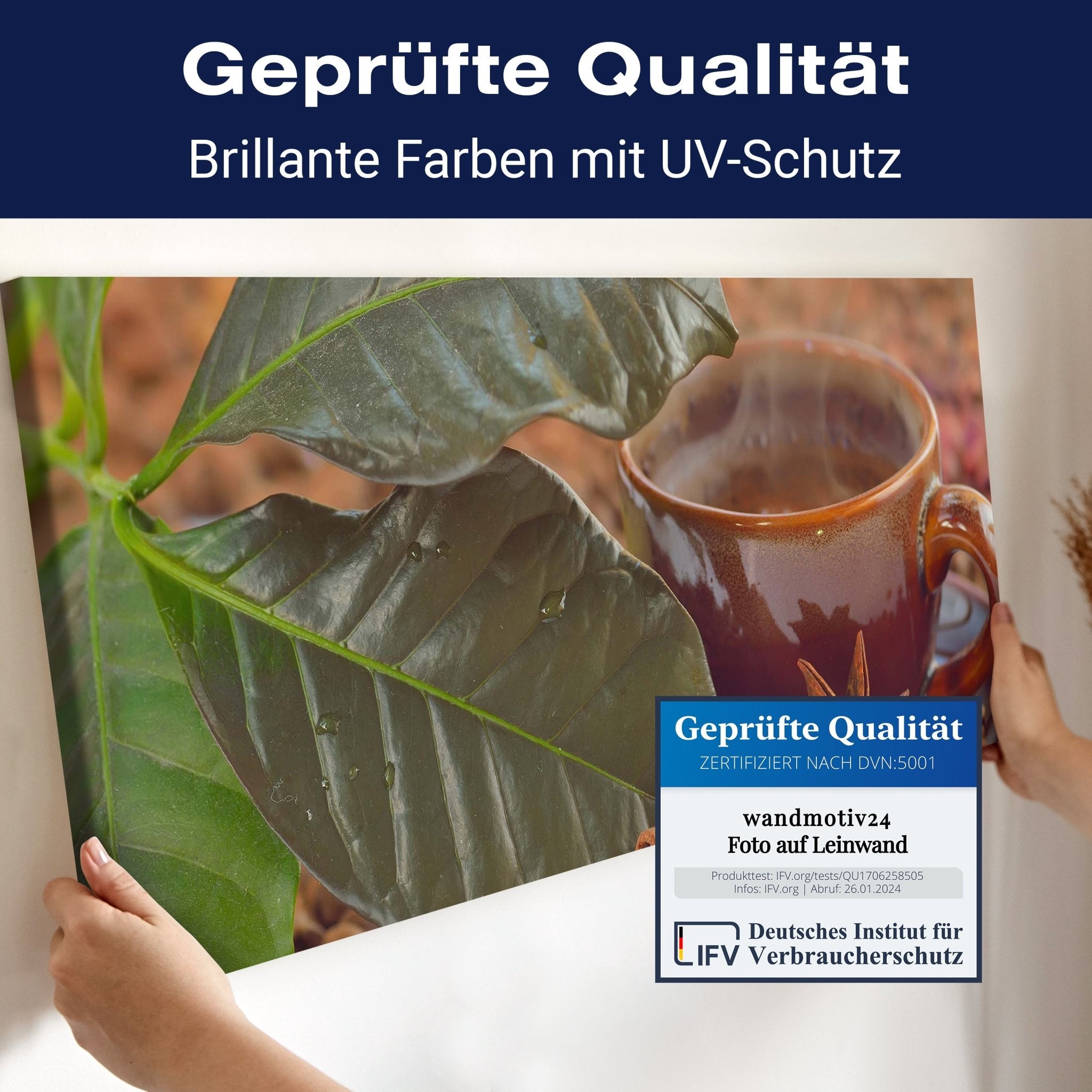 Leinwandbild Zimt, Anis und Kaffee M0828 kaufen - Bild 4 Leinwandbild Zimt, Anis und Kaffee M0828 kaufen - Bild 4