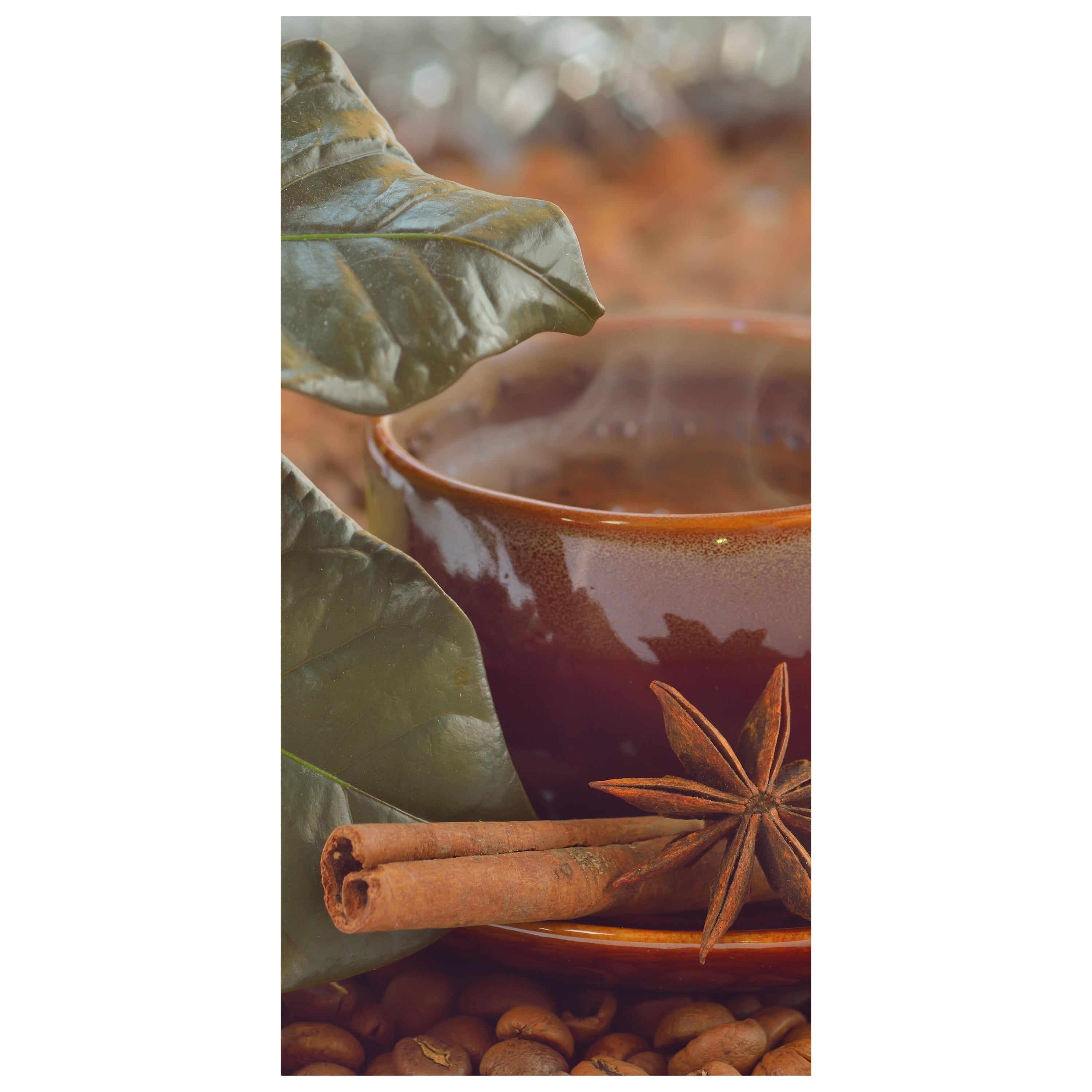 Türtapete Zimt, Anis und Kaffee M0828 - Bild 2 Türtapete Zimt, Anis und Kaffee M0828 - Bild 2