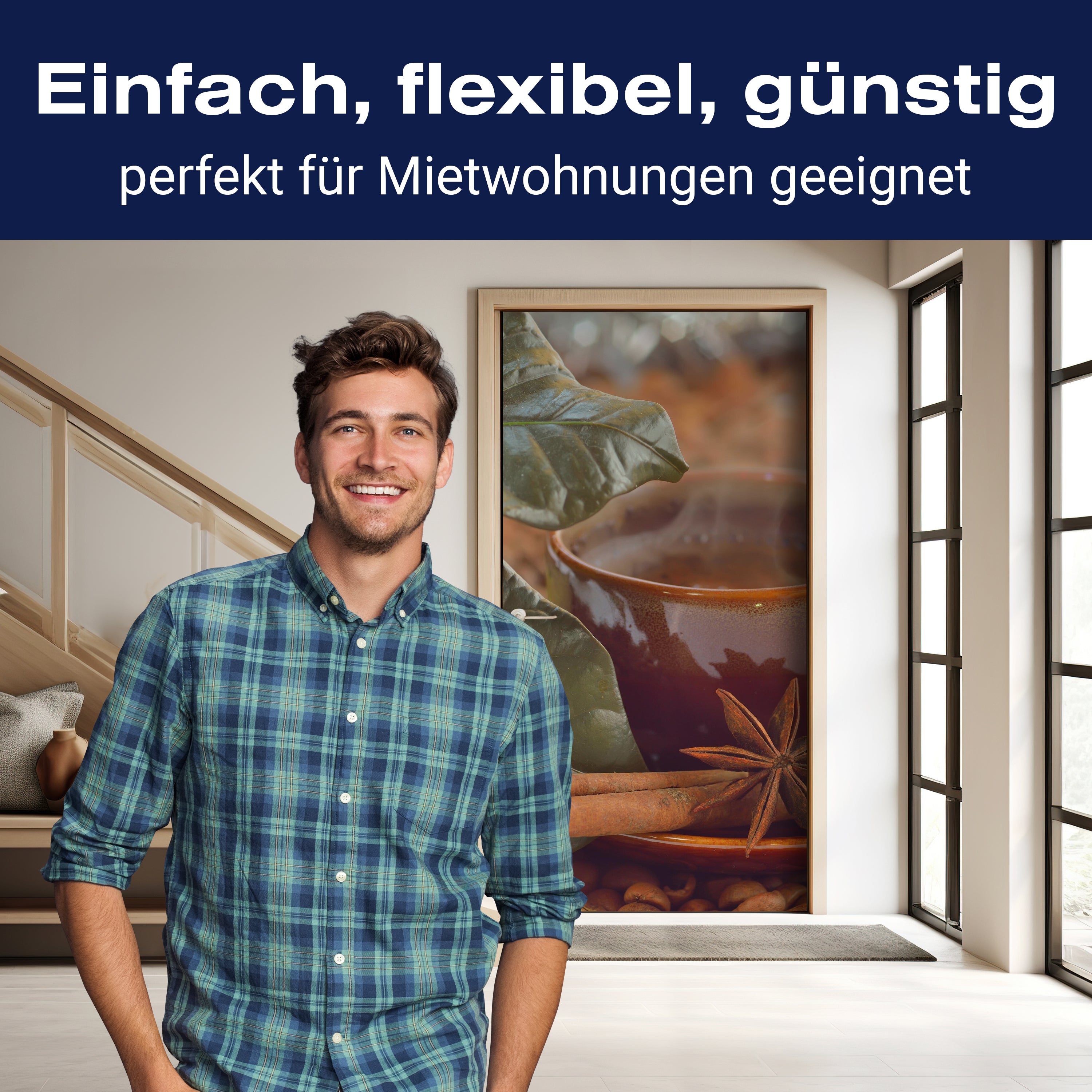 Türtapete Zimt, Anis und Kaffee M0828 - Bild 3 Türtapete Zimt, Anis und Kaffee M0828 - Bild 3