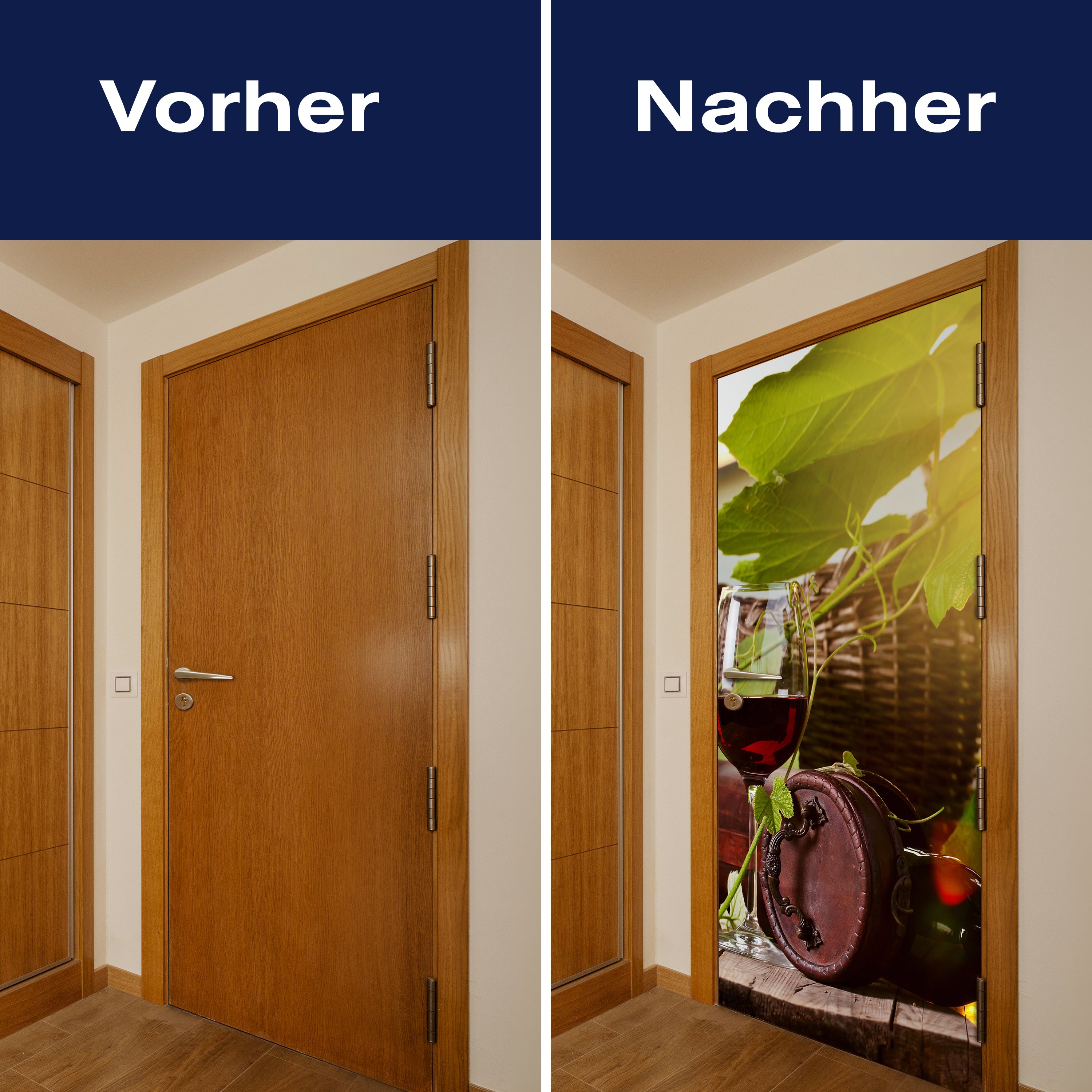 Türtapete Flasche und Glas mit Rotwein M0831 - Bild 10 Türtapete Flasche und Glas mit Rotwein M0831 - Bild 10