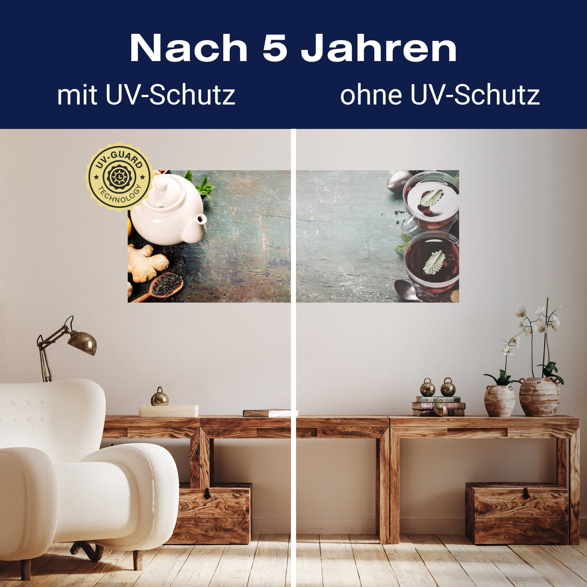 Leinwandbild Tee mit Minze, Ingwer und Zitrone M0834 kaufen - Bild 9 Leinwandbild Tee mit Minze, Ingwer und Zitrone M0834 kaufen - Bild 9