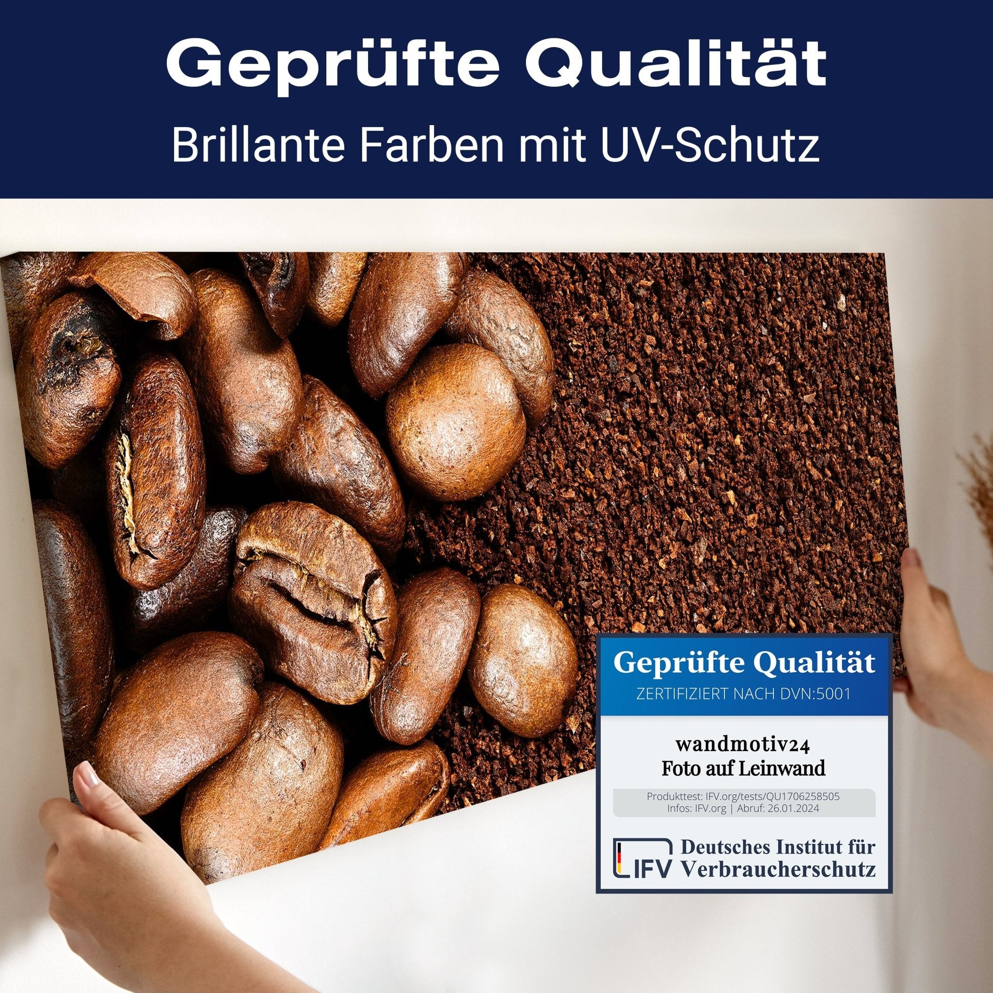 Leinwandbild Geröstete Kaffeebohnen M0835 kaufen - Bild 4 Leinwandbild Geröstete Kaffeebohnen M0835 kaufen - Bild 4