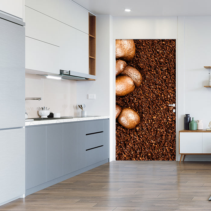 Türtapete Geröstete Kaffeebohnen M0835 - Bild 1 Türtapete Geröstete Kaffeebohnen M0835 - Bild 1