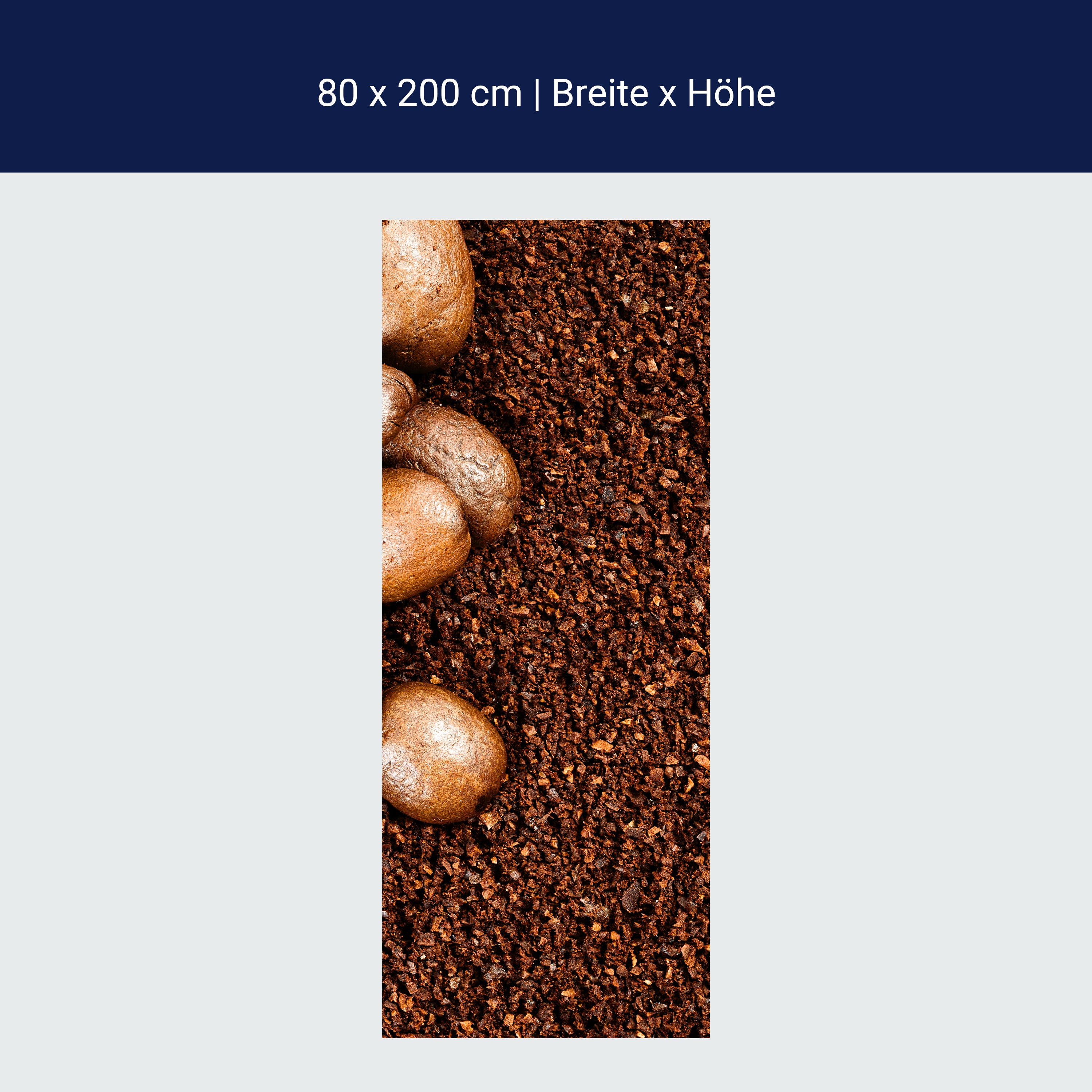 Türtapete Geröstete Kaffeebohnen M0835 Türtapete Geröstete Kaffeebohnen M0835