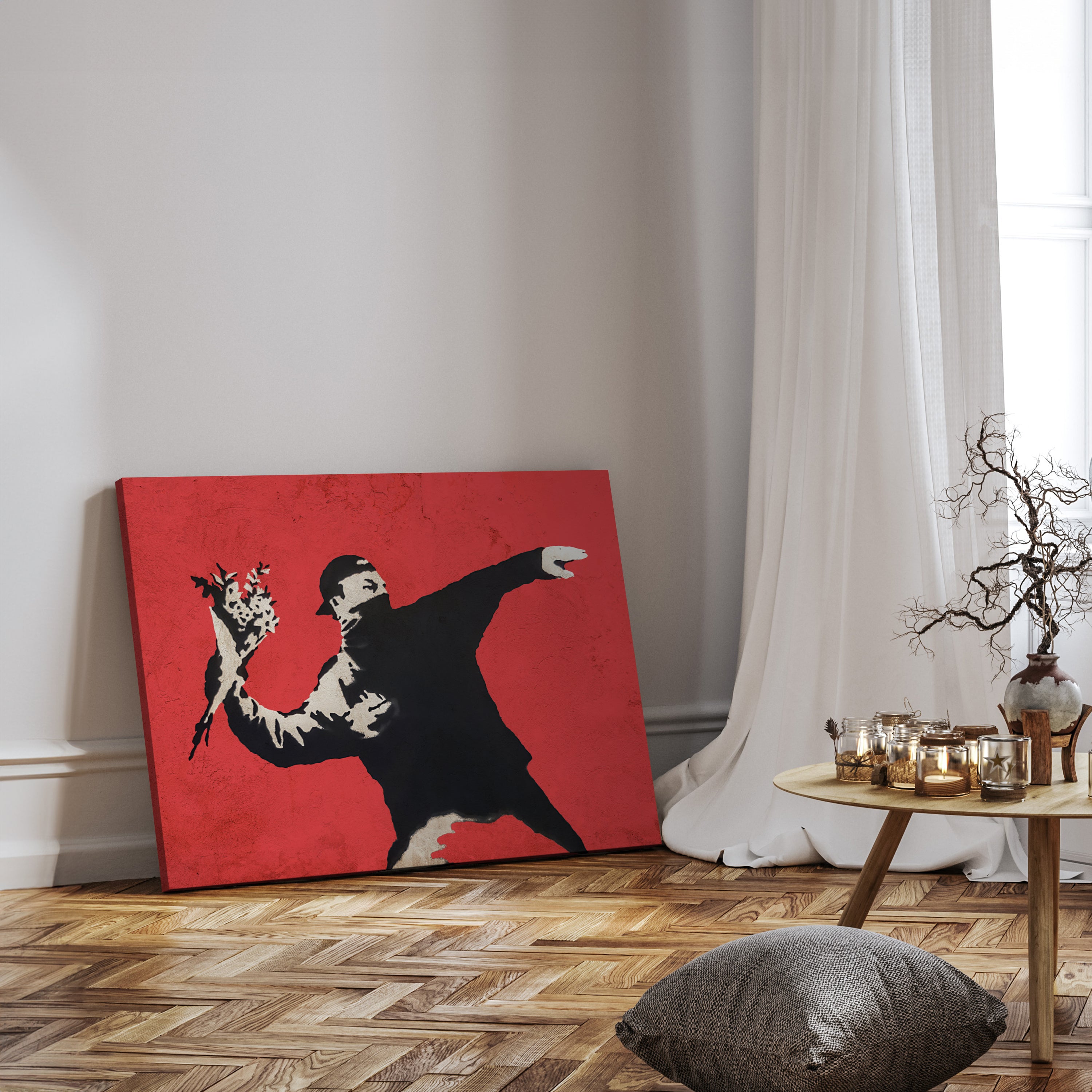 Leinwandbild Banksy Street Art M0836 kaufen - Bild 3 Leinwandbild Banksy Street Art M0836 kaufen - Bild 3