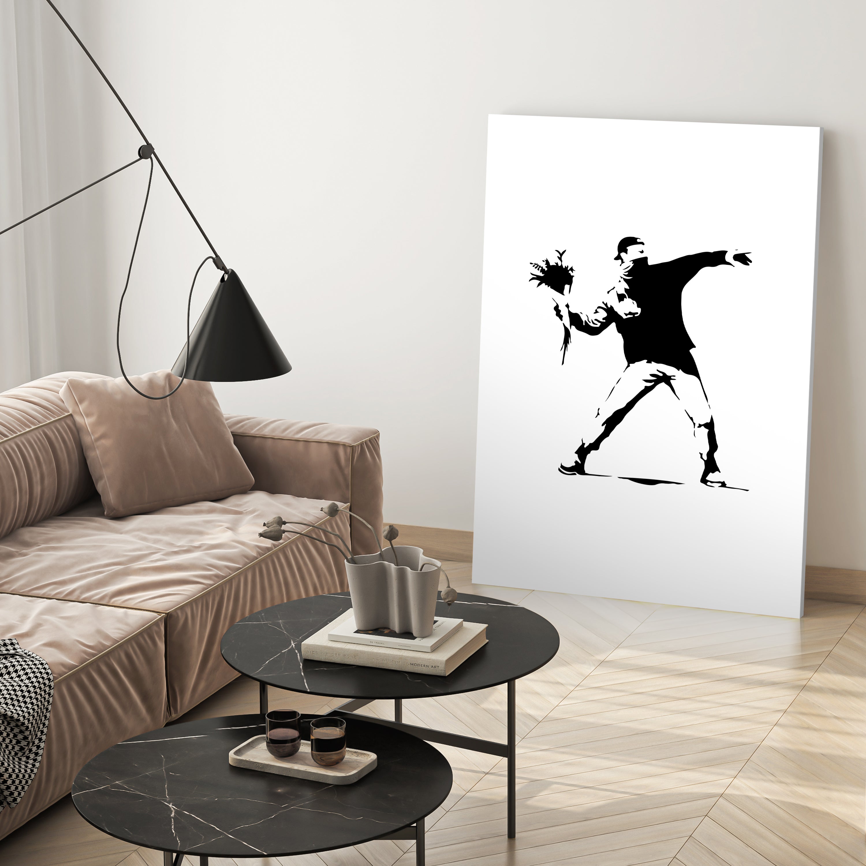 Leinwandbild Banksy Street Art M0837 kaufen - Bild 3 Leinwandbild Banksy Street Art M0837 kaufen - Bild 3