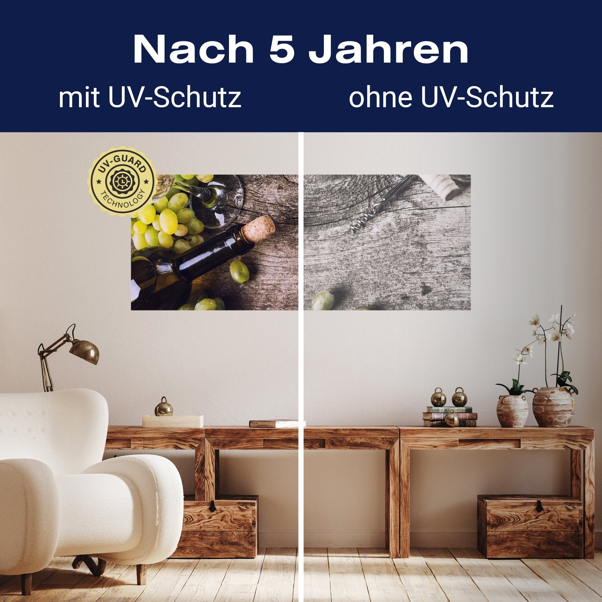 Leinwandbild Flasche Weißwein und Trauben auf einem alten Tisch M0838 kaufen - Bild 9 Leinwandbild Flasche Weißwein und Trauben auf einem alten Tisch M0838 kaufen - Bild 9