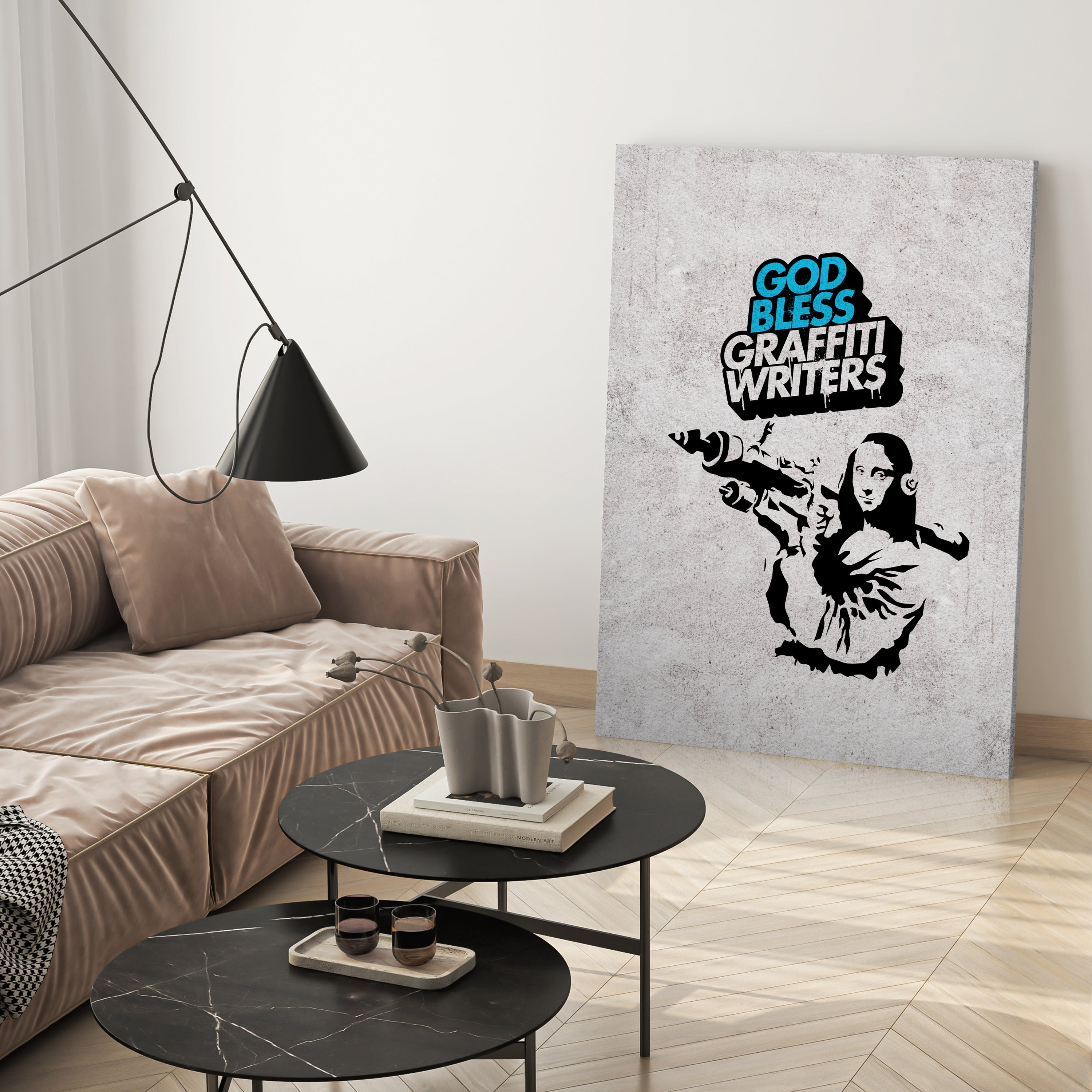 Leinwandbild Banksy Street Art M0840 kaufen - Bild 3 Leinwandbild Banksy Street Art M0840 kaufen - Bild 3