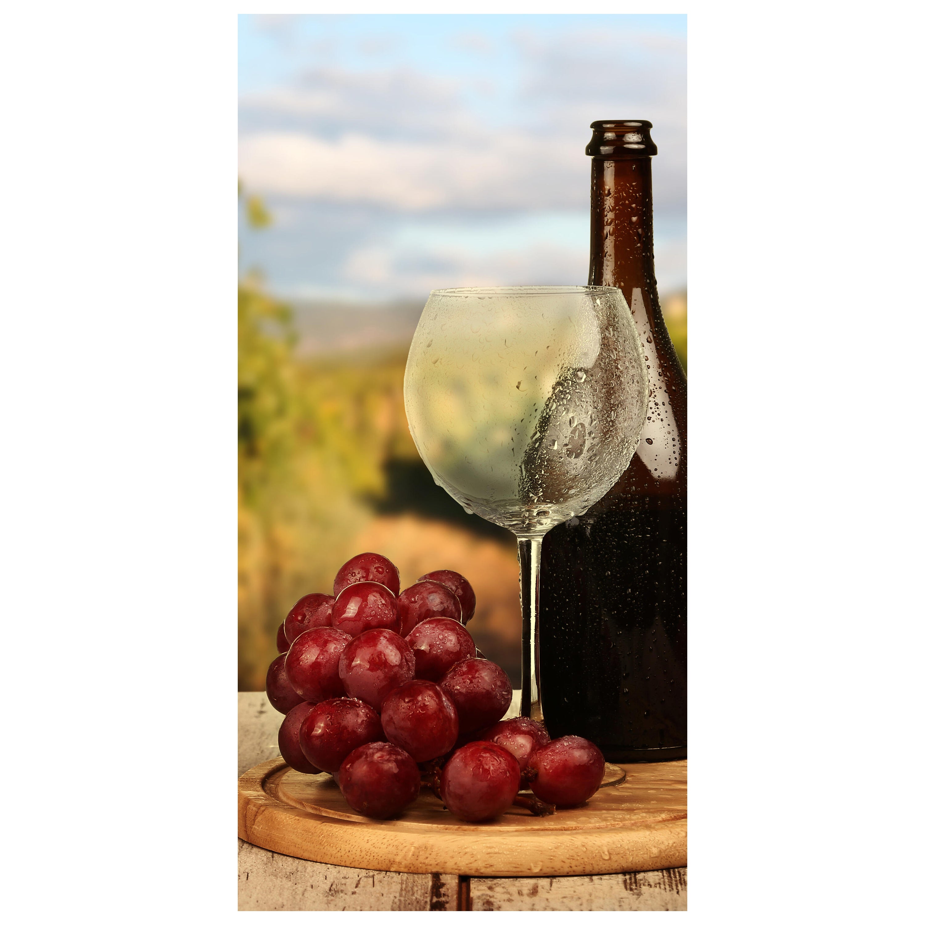 Türtapete Ein Glas Wein M0840 - Bild 2 Türtapete Ein Glas Wein M0840 - Bild 2