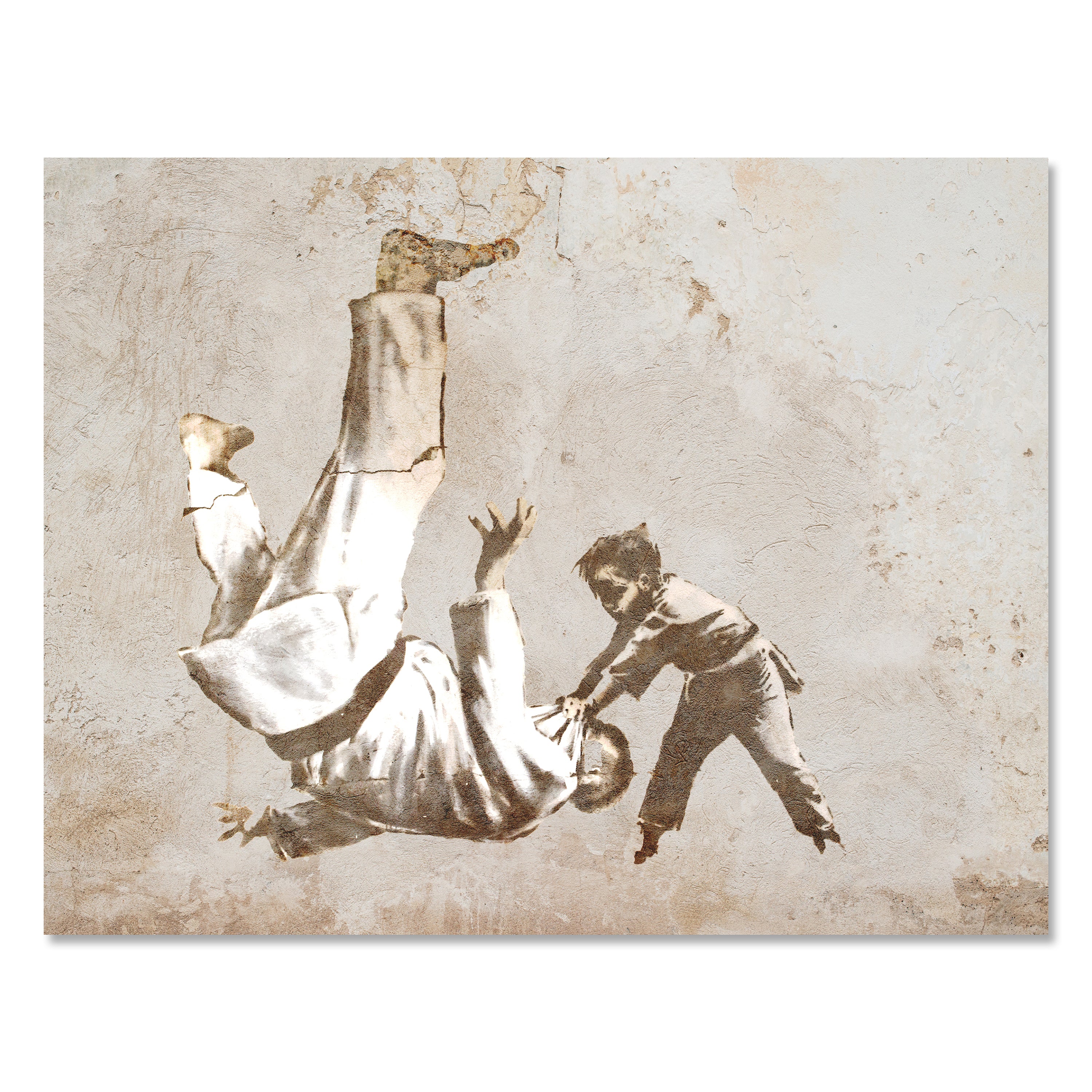 Leinwandbild Banksy Street Art M0842 kaufen - Bild 1 Leinwandbild Banksy Street Art M0842 kaufen - Bild 1