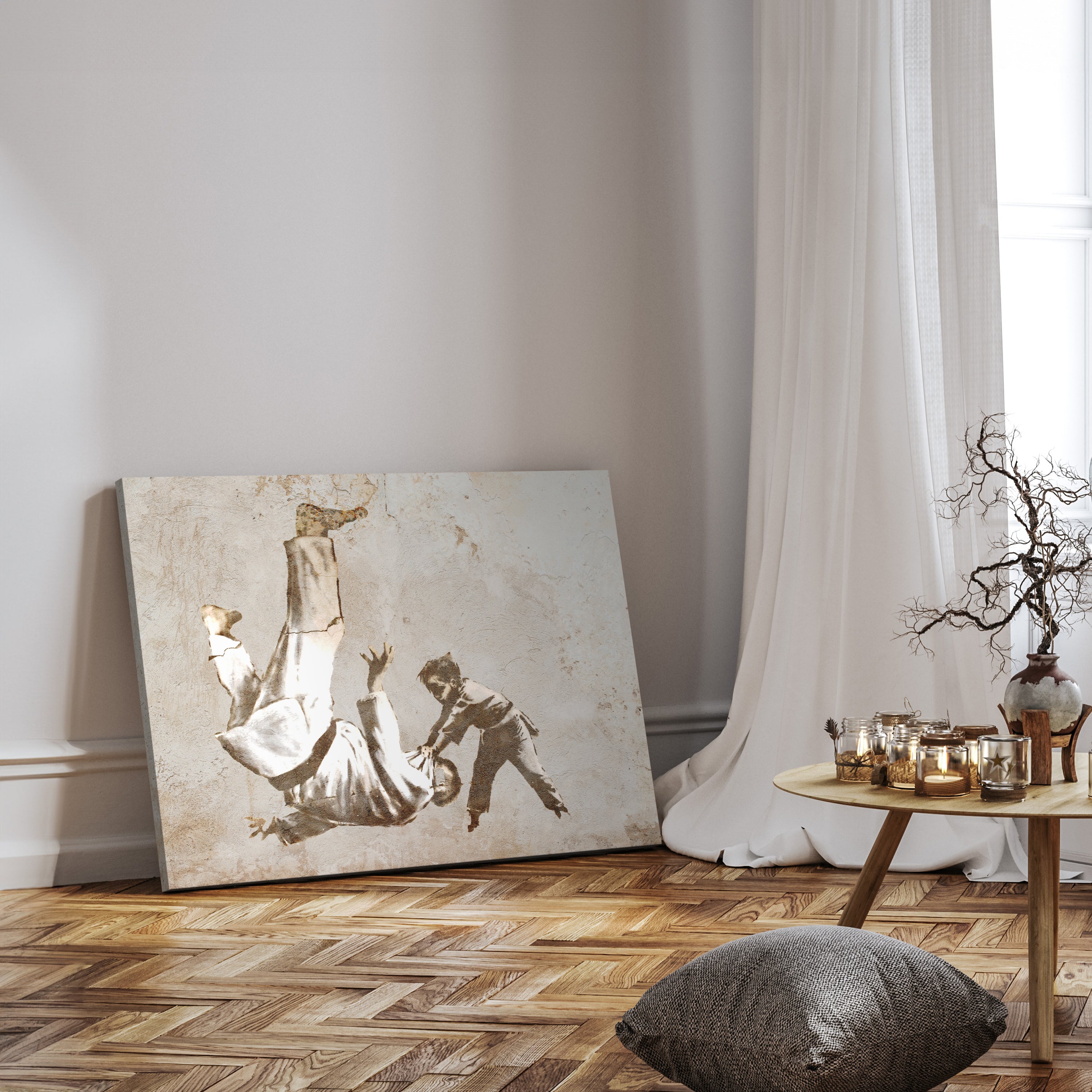 Leinwandbild Banksy Street Art M0842 kaufen - Bild 3 Leinwandbild Banksy Street Art M0842 kaufen - Bild 3