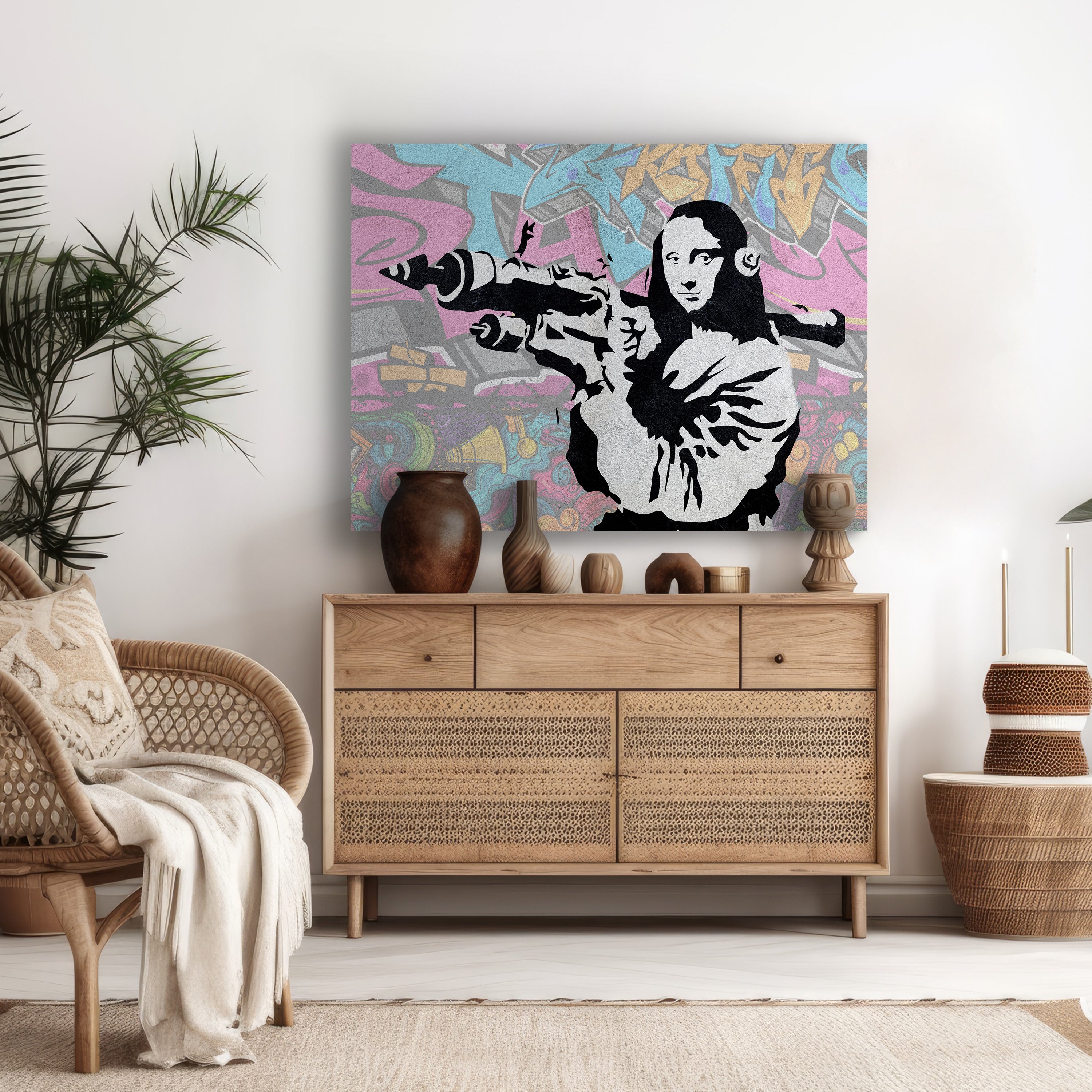 Leinwandbild Banksy Street Art M0845 kaufen - Bild 2 Leinwandbild Banksy Street Art M0845 kaufen - Bild 2