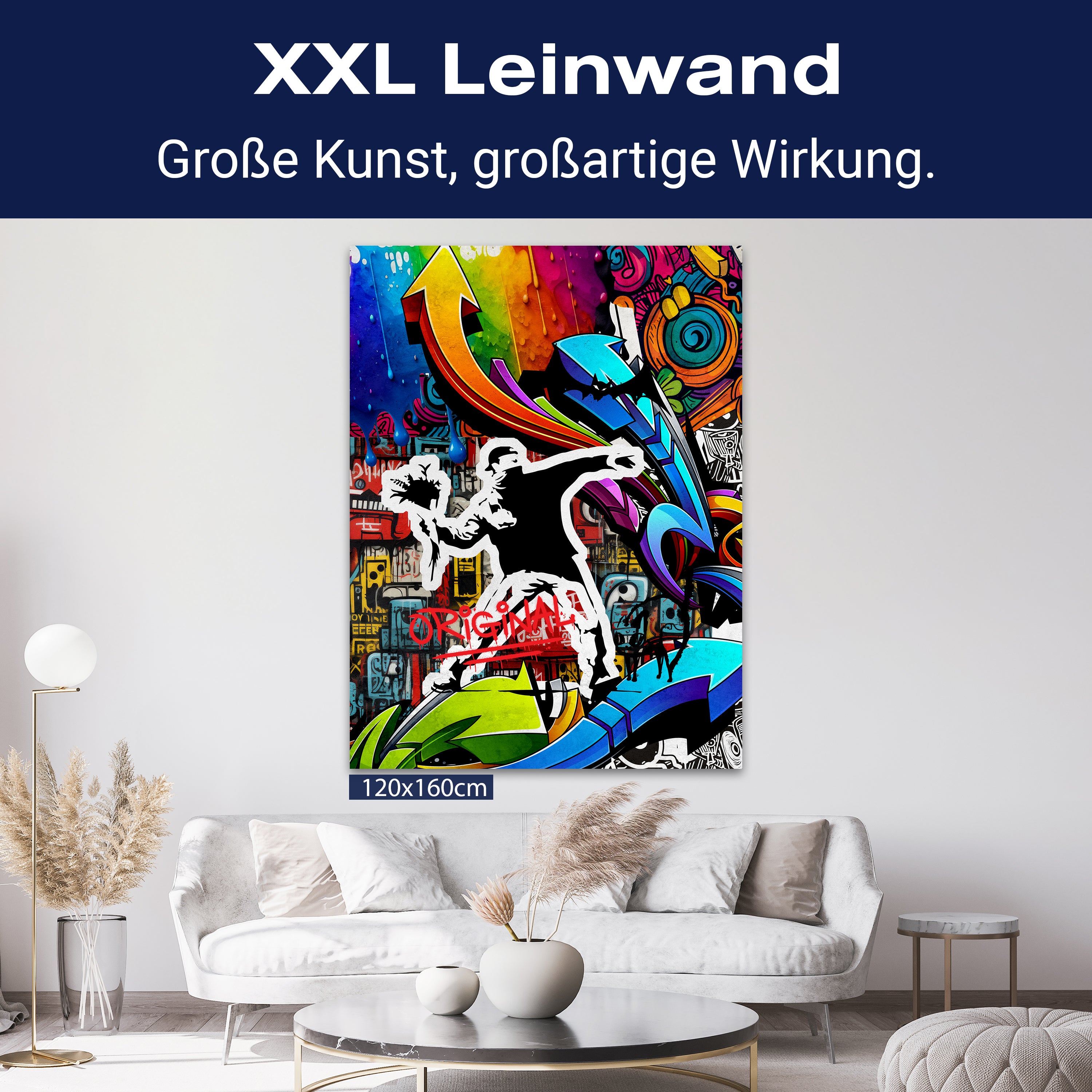 Leinwandbild Banksy Street Art M0847 kaufen - Bild 9 Leinwandbild Banksy Street Art M0847 kaufen - Bild 9