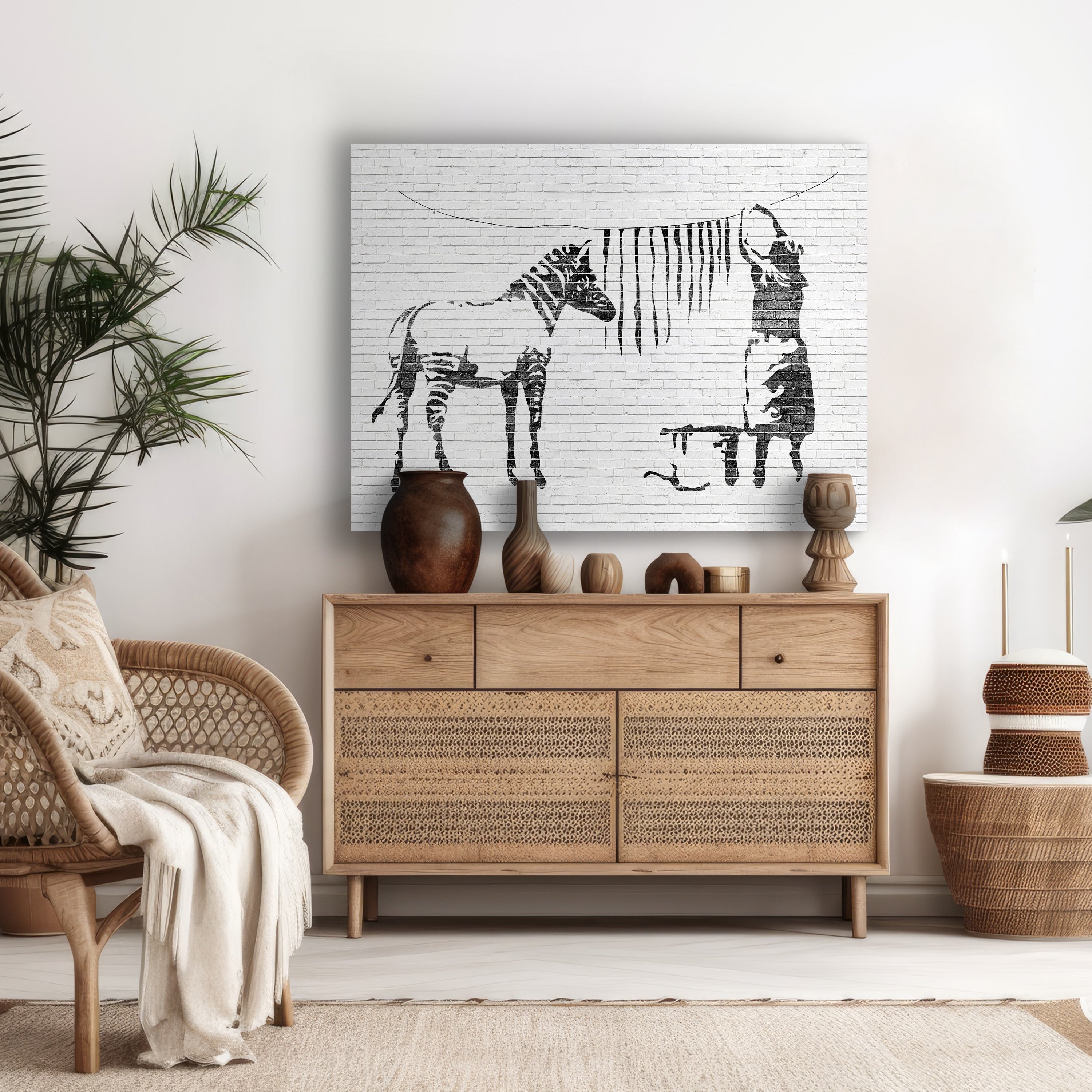 Leinwandbild Banksy Street Art M0849 kaufen - Bild 2 Leinwandbild Banksy Street Art M0849 kaufen - Bild 2