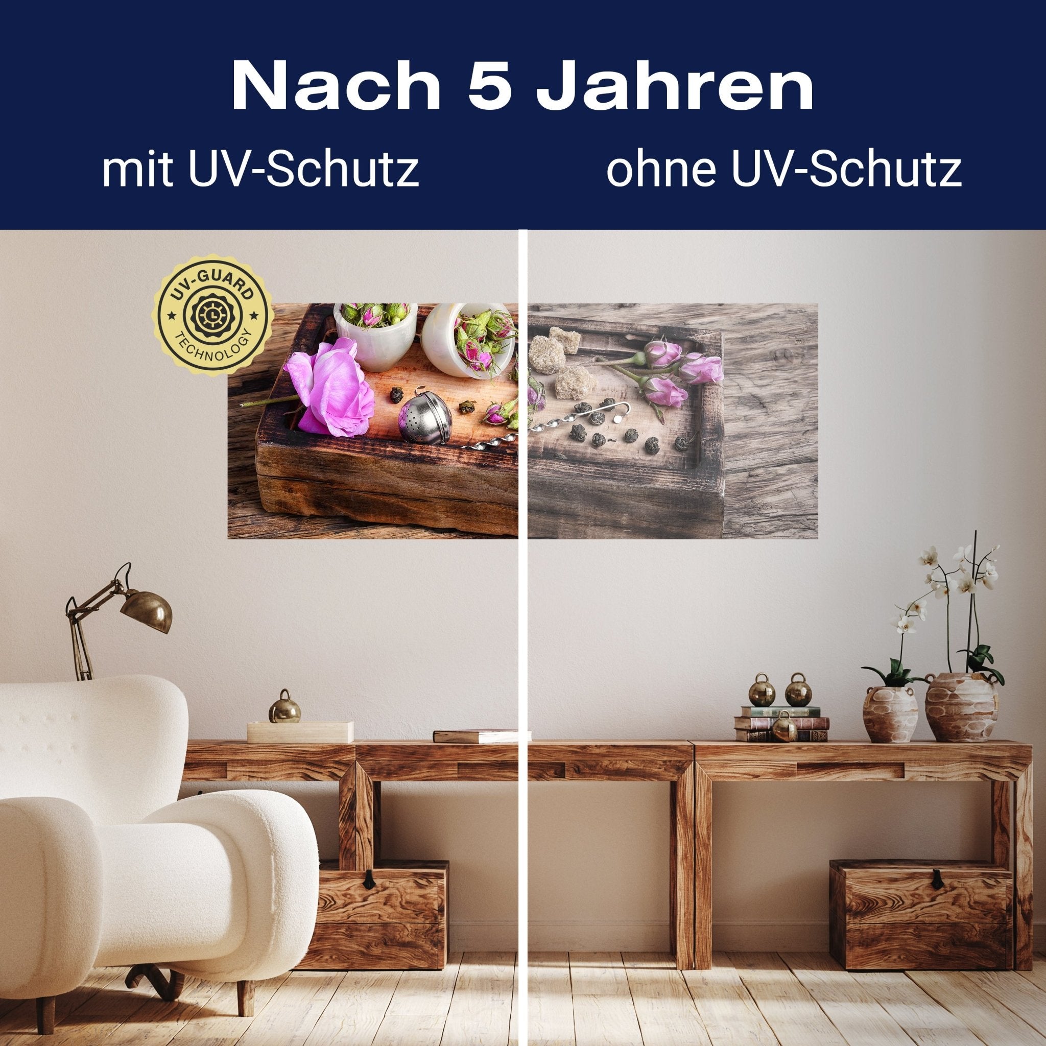 Leinwandbild Trockene Rose Knospen Tee M0850 kaufen - Bild 9 Leinwandbild Trockene Rose Knospen Tee M0850 kaufen - Bild 9