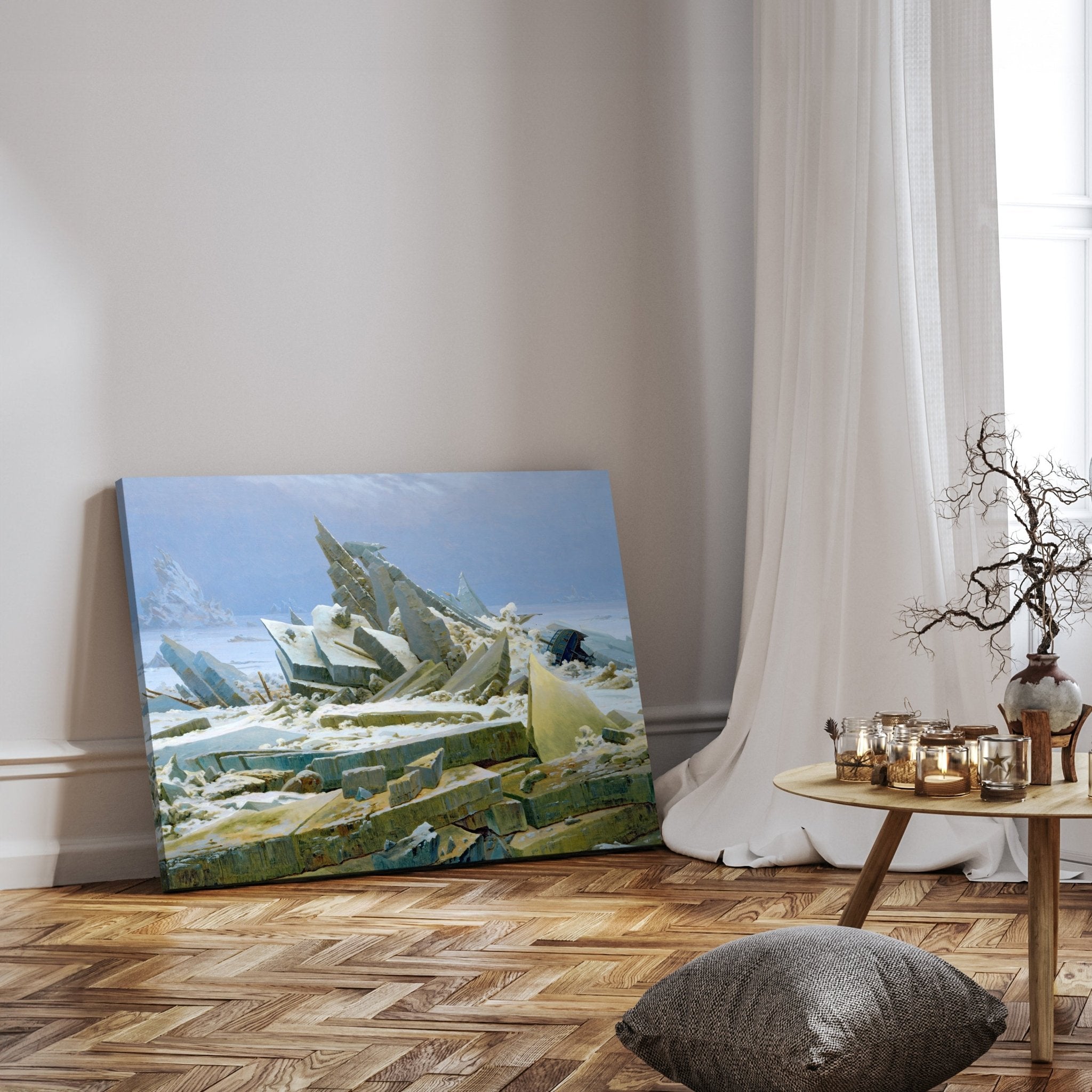 Leinwandbild Eislandschaft Caspar David Friedrich M0853 kaufen - Bild 3 Leinwandbild Eislandschaft Caspar David Friedrich M0853 kaufen - Bild 3