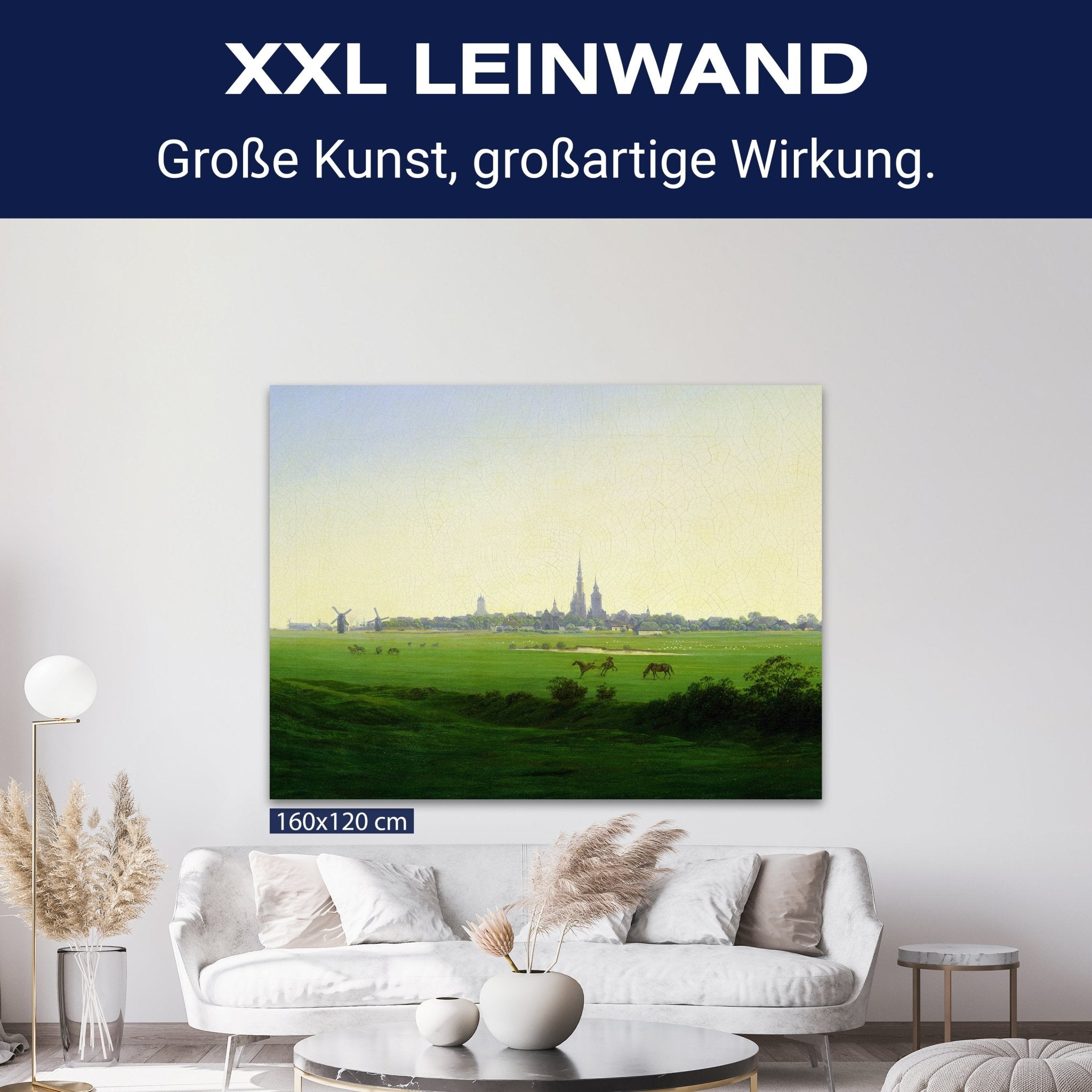 Leinwandbild Greifswalder Weiden Caspar David Friedrich M0854 kaufen - Bild 9 Leinwandbild Greifswalder Weiden Caspar David Friedrich M0854 kaufen - Bild 9