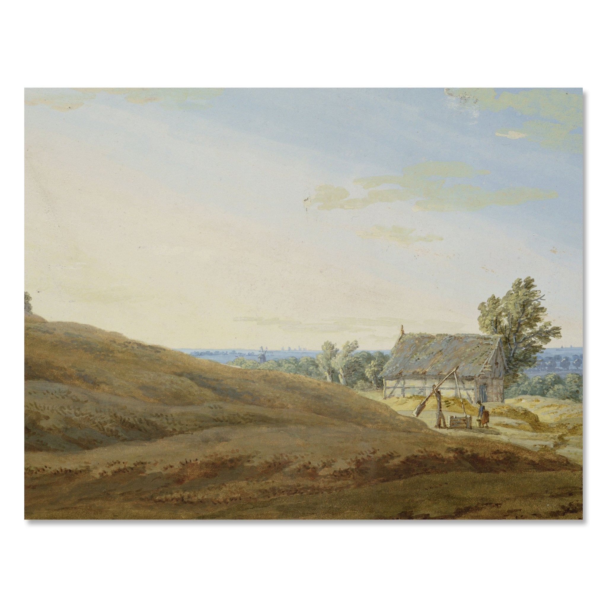 Leinwandbild Hütte mit Brunnen Caspar David Friedrich M0855 kaufen - Bild 1 Leinwandbild Hütte mit Brunnen Caspar David Friedrich M0855 kaufen - Bild 1