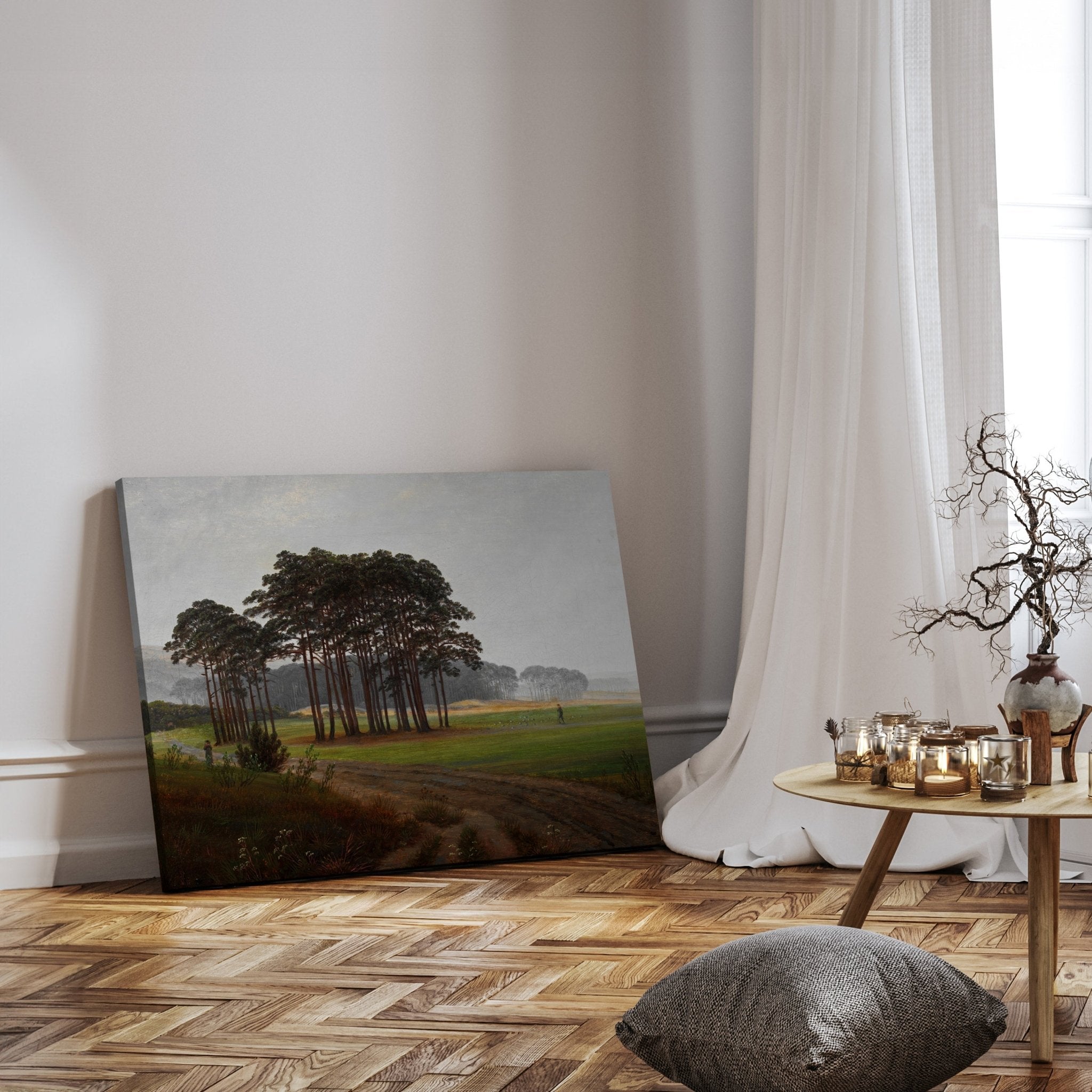 Leinwandbild Morgen Waldwiese Caspar David Friedrich M0857 kaufen - Bild 3 Leinwandbild Morgen Waldwiese Caspar David Friedrich M0857 kaufen - Bild 3