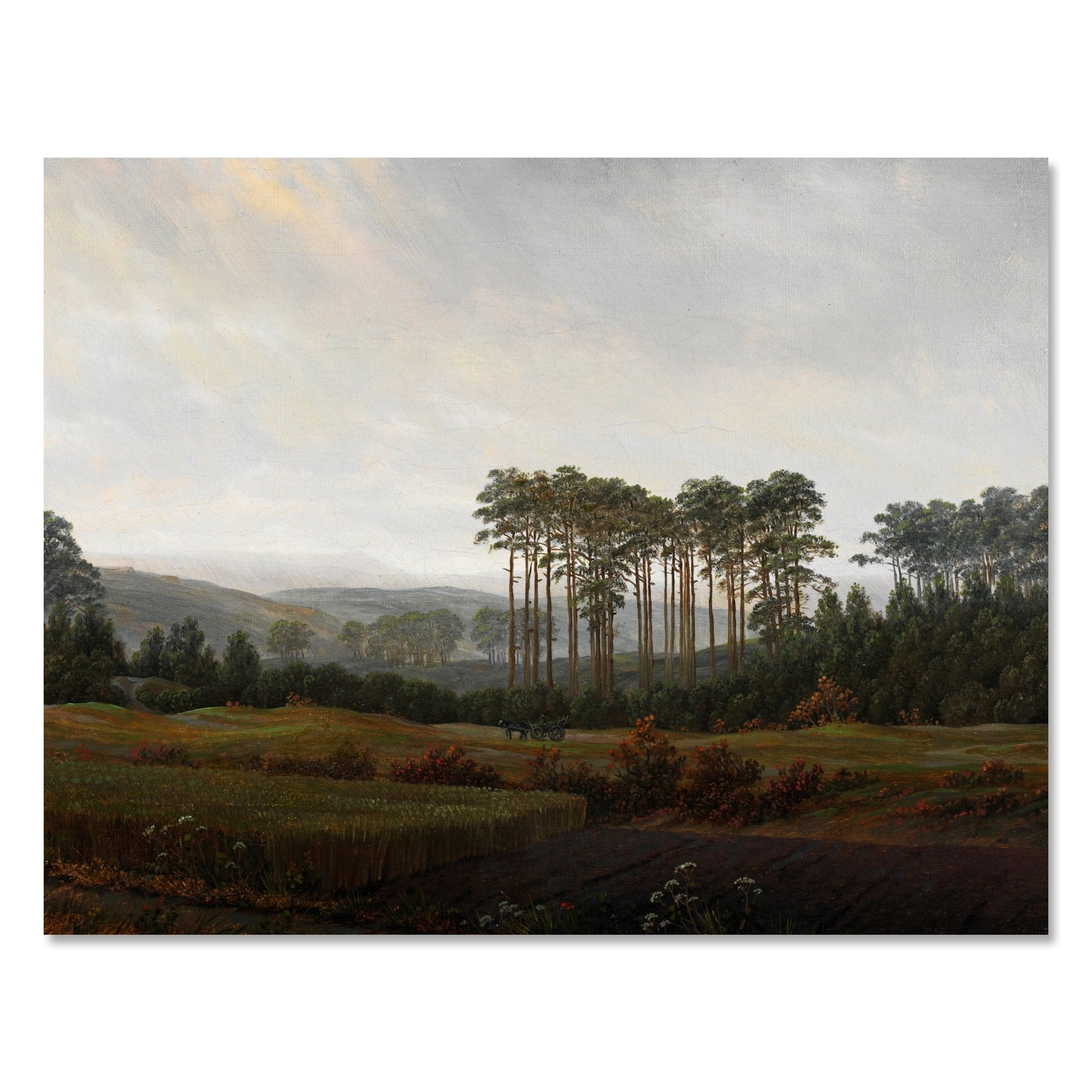 Leinwandbild Baumgruppe Caspar David Friedrich M0858 kaufen - Bild 1 Leinwandbild Baumgruppe Caspar David Friedrich M0858 kaufen - Bild 1