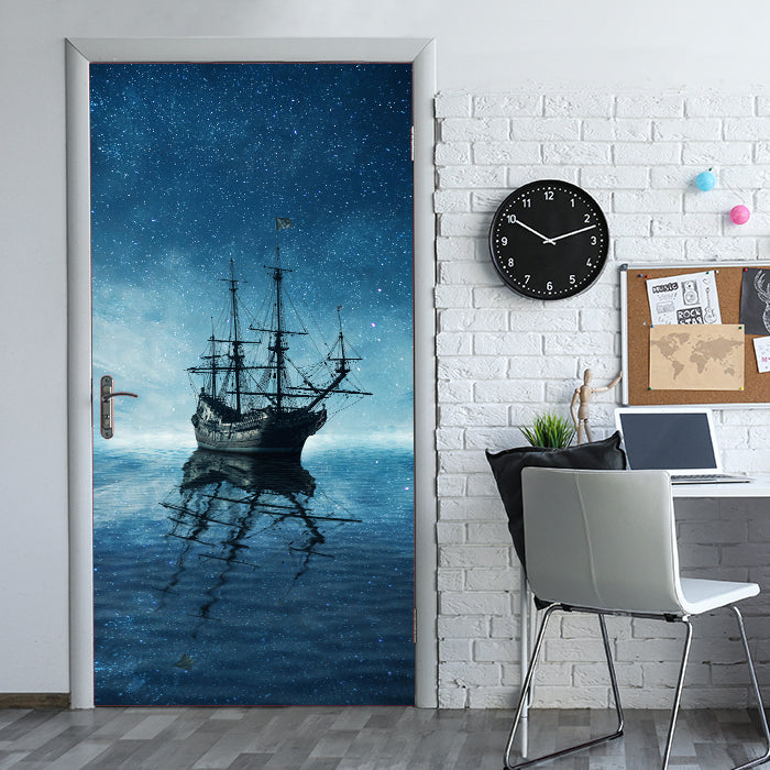 Türtapete Geisterpiratenschiff M0858 - Bild 1 Türtapete Geisterpiratenschiff M0858 - Bild 1