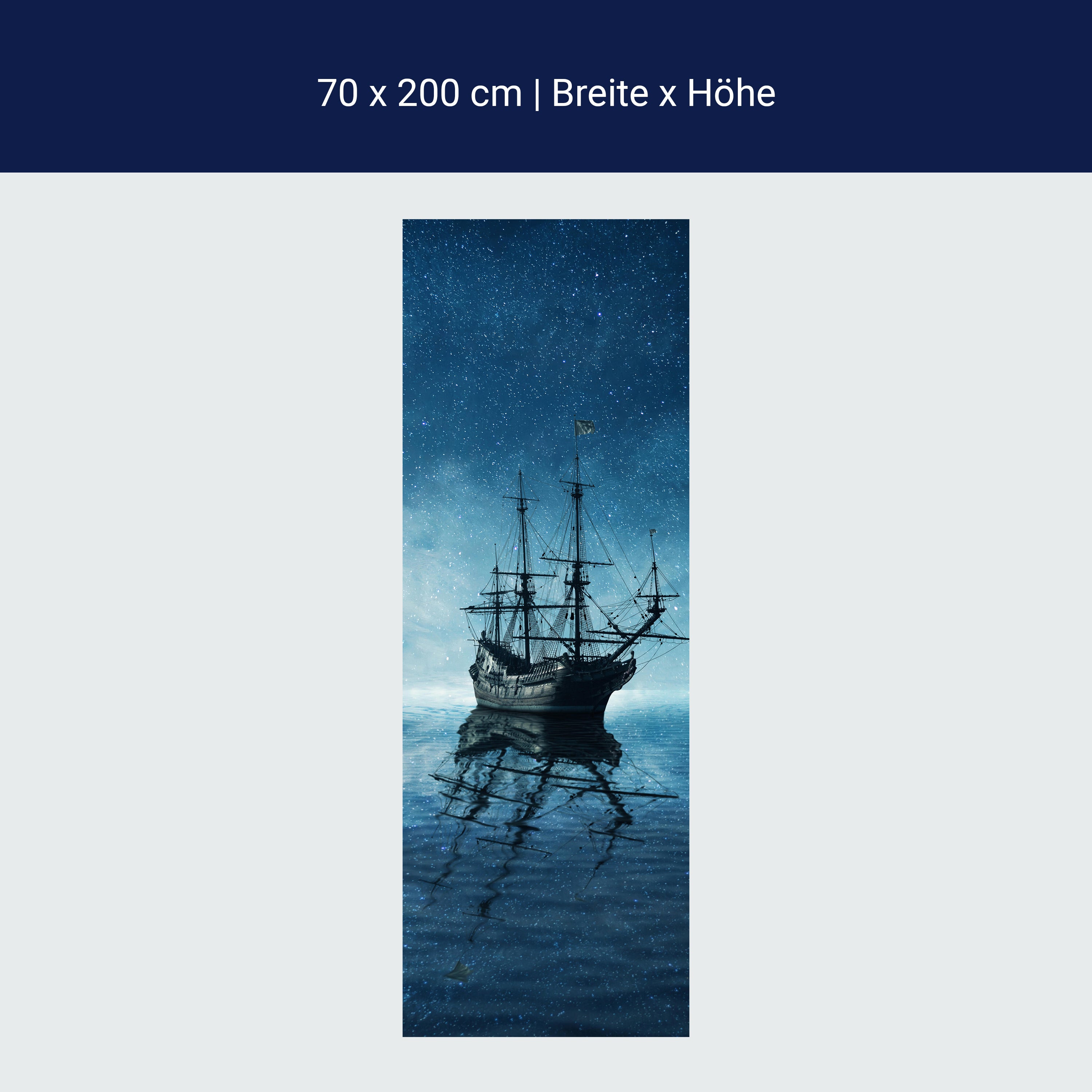 Türtapete Geisterpiratenschiff M0858 Türtapete Geisterpiratenschiff M0858