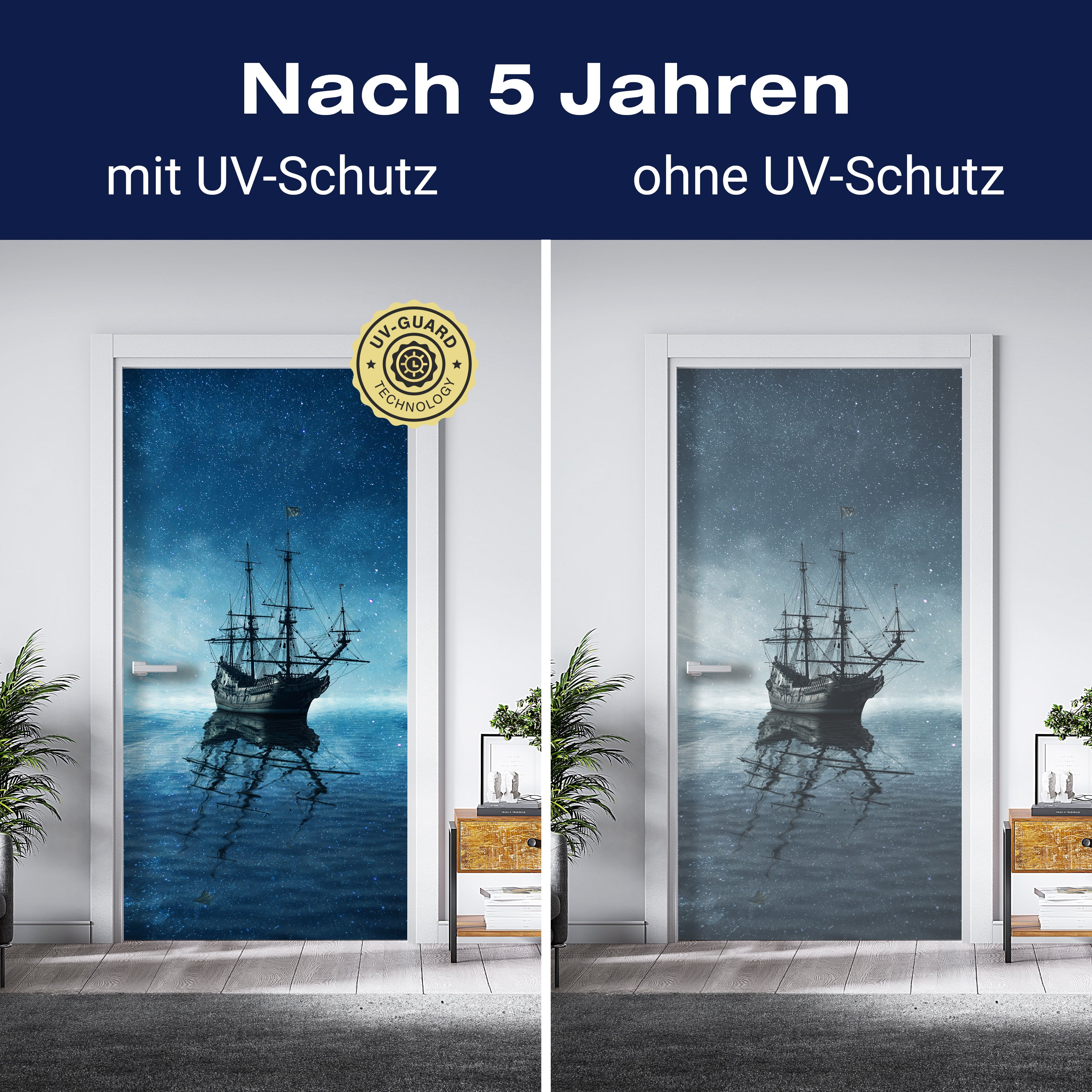 Türtapete Geisterpiratenschiff M0858 - Bild 4 Türtapete Geisterpiratenschiff M0858 - Bild 4