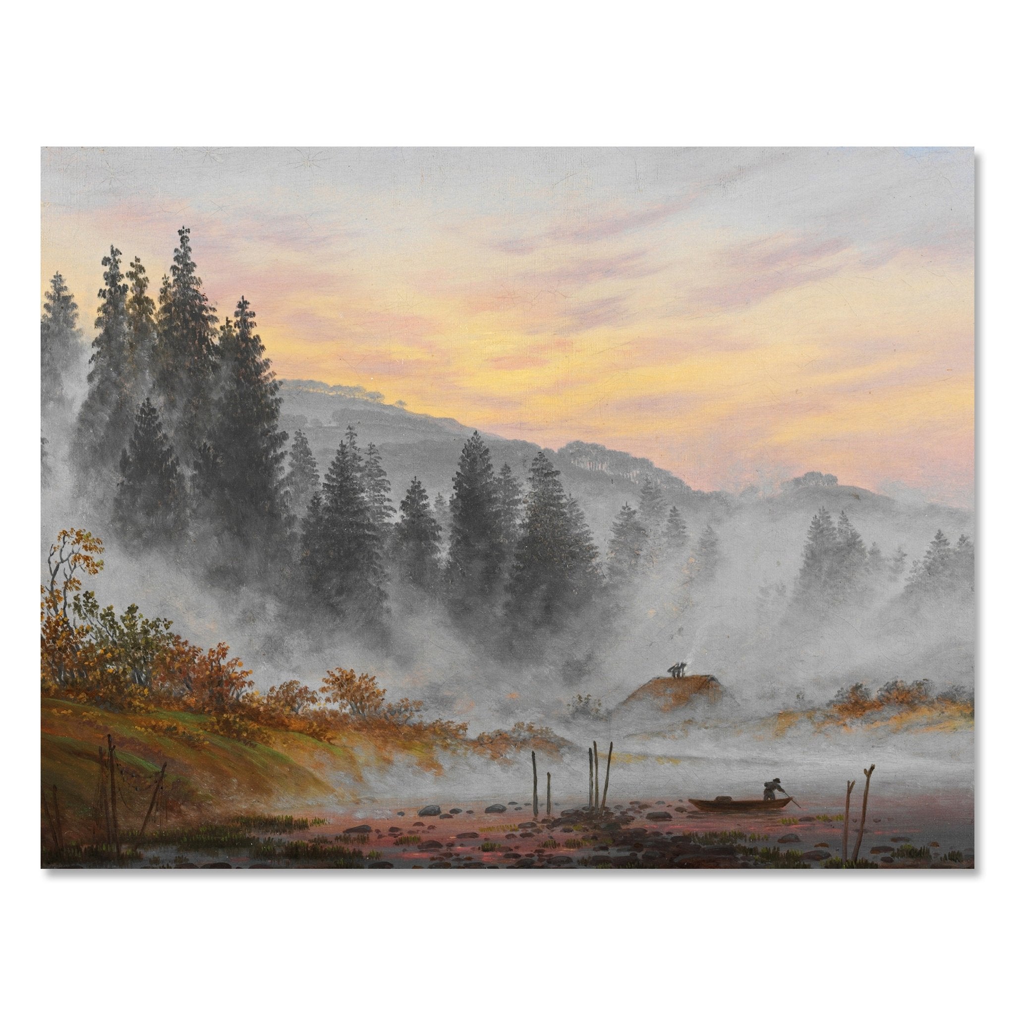 Leinwandbild Morgen Caspar David Friedrich M0859 kaufen - Bild 1 Leinwandbild Morgen Caspar David Friedrich M0859 kaufen - Bild 1