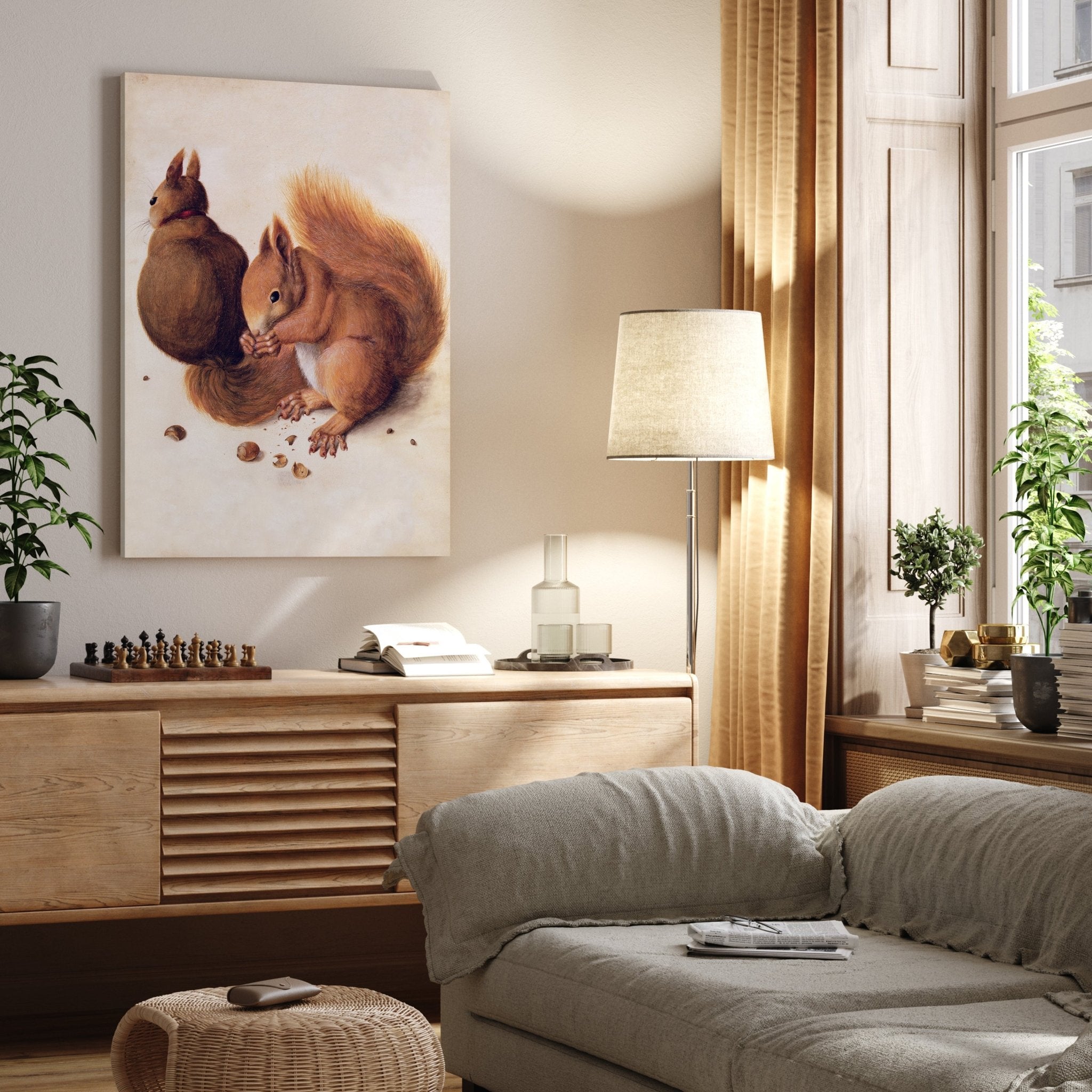 Leinwandbild Eichhörnchen, Albrecht Dürer M0862 kaufen - Bild 4 Leinwandbild Eichhörnchen, Albrecht Dürer M0862 kaufen - Bild 4