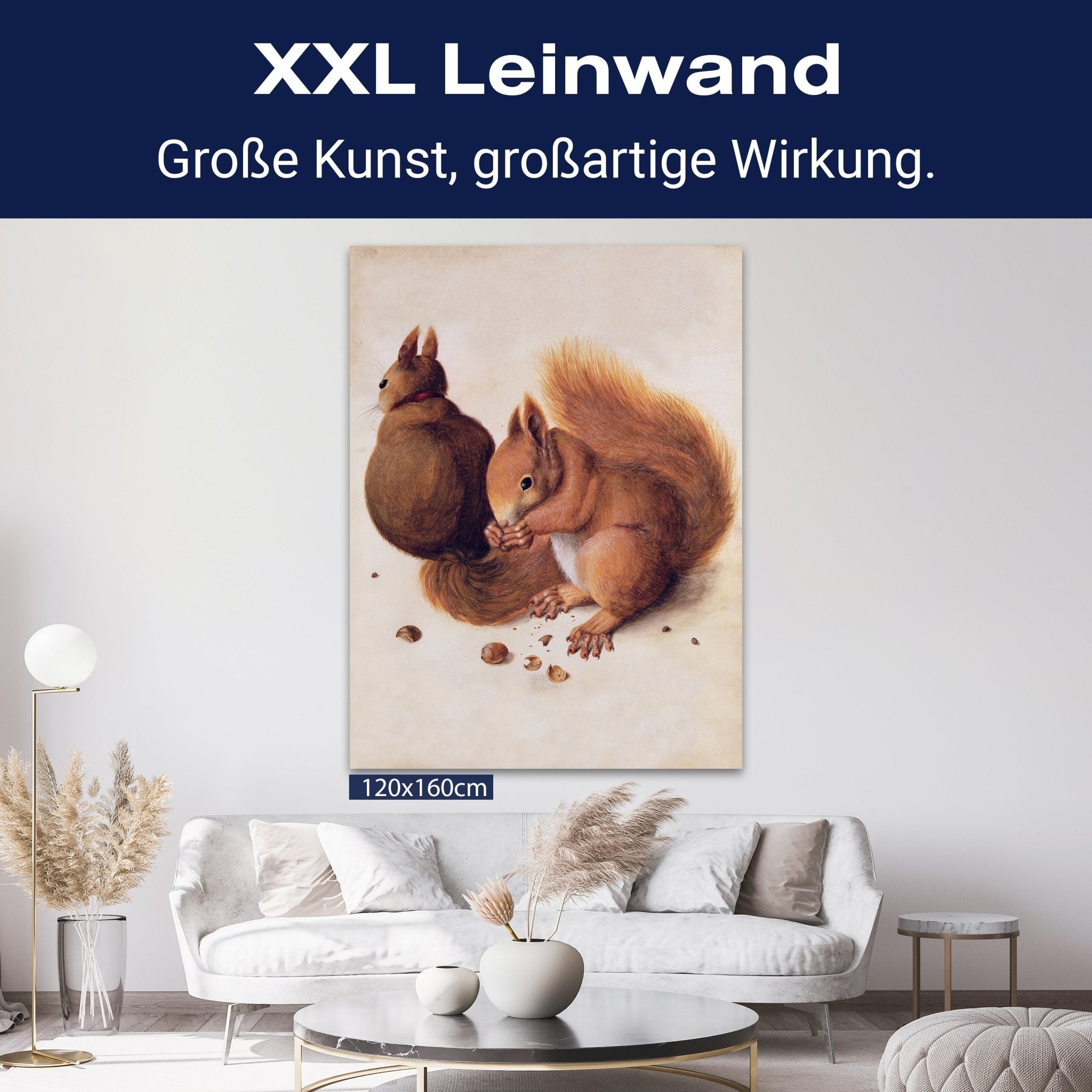 Leinwandbild Eichhörnchen, Albrecht Dürer M0862 kaufen - Bild 9 Leinwandbild Eichhörnchen, Albrecht Dürer M0862 kaufen - Bild 9