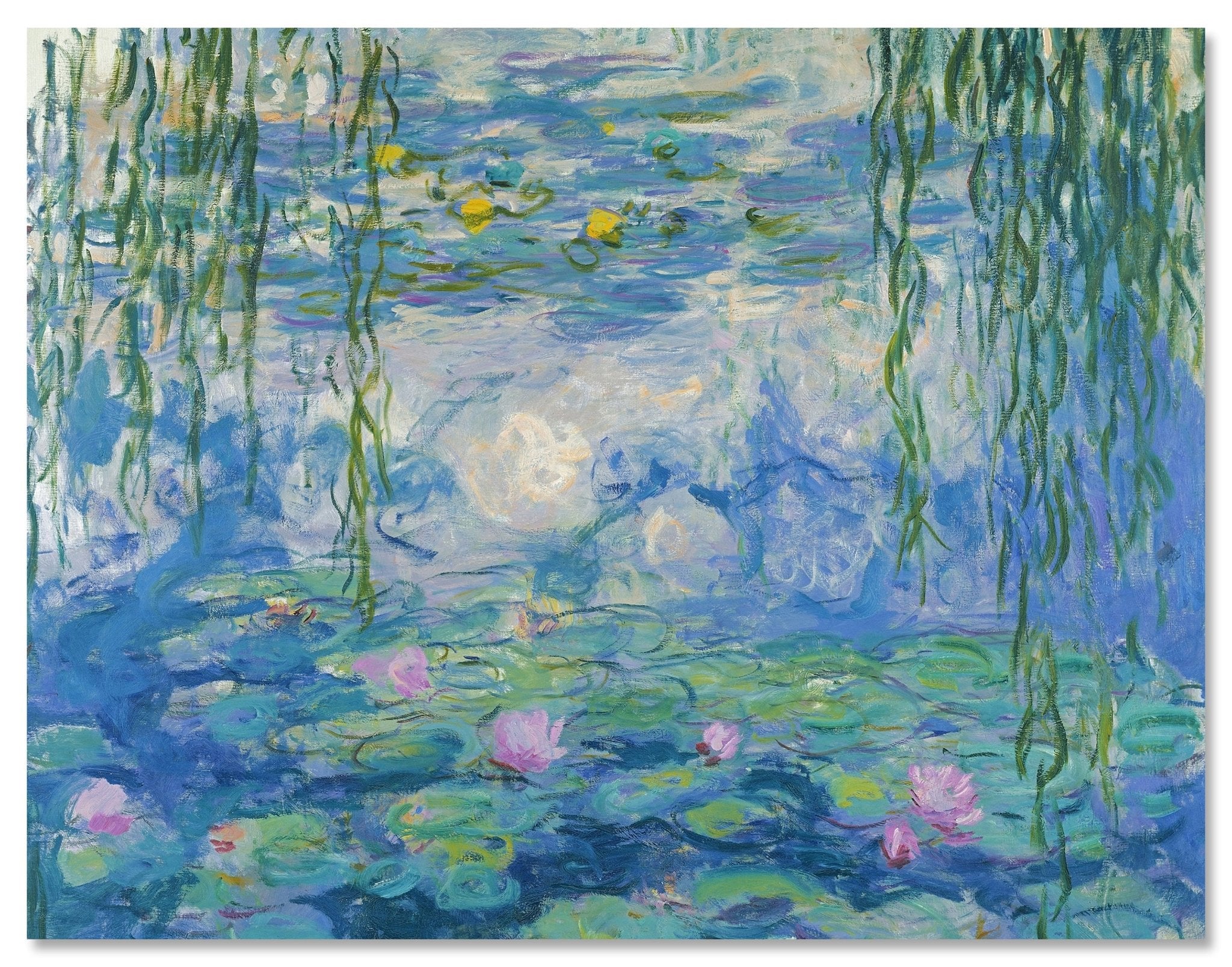 Leinwandbild Waterlilies, Claude Monet M0872 Leinwandbild Waterlilies, Claude Monet M0872