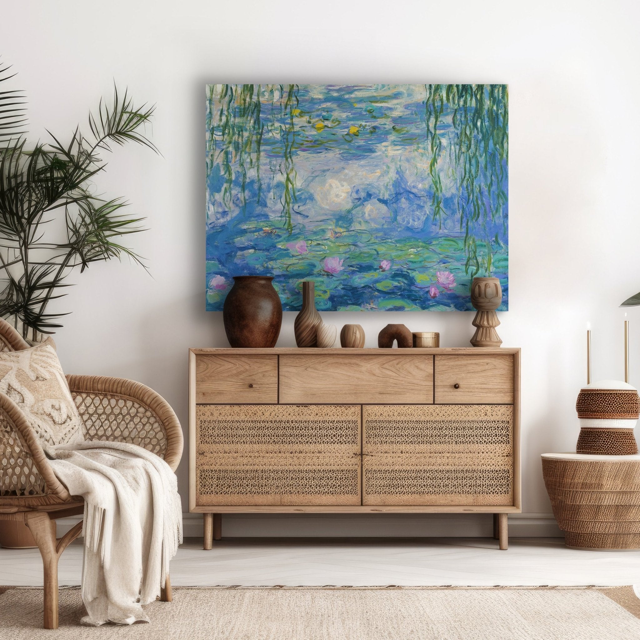 Leinwandbild Waterlilies, Claude Monet M0872 kaufen - Bild 2 Leinwandbild Waterlilies, Claude Monet M0872 kaufen - Bild 2