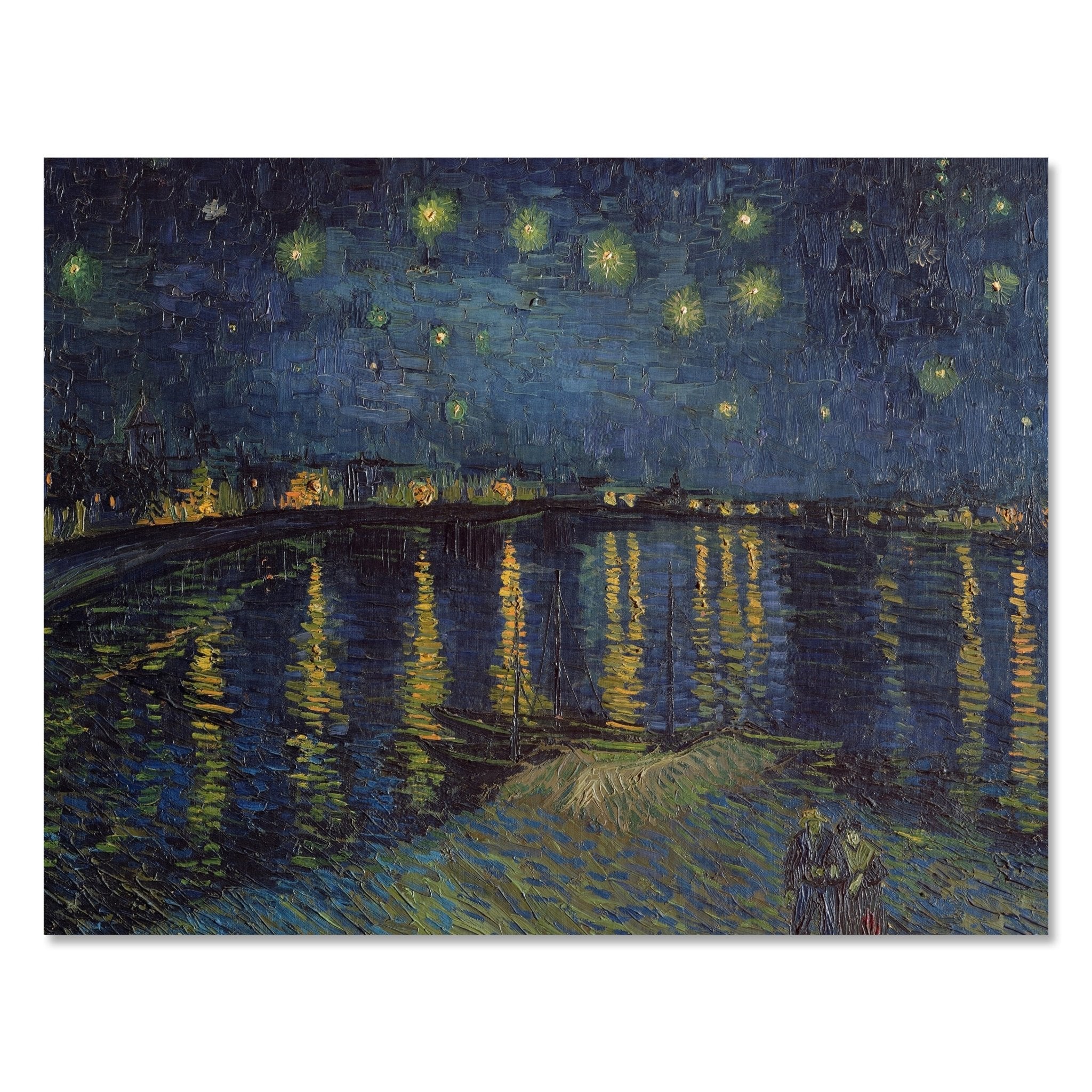 Leinwandbild Sternennacht, Vincent Van Gogh M0876 kaufen - Bild 1 Leinwandbild Sternennacht, Vincent Van Gogh M0876 kaufen - Bild 1