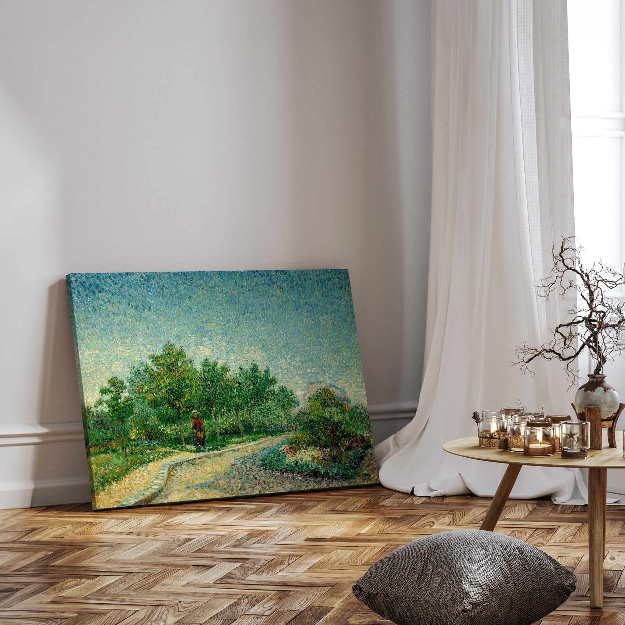 Leinwandbild Eine Ecke des Parc Voyer d'Argenson in Asnieres, Vincent van Gogh M0880 kaufen - Bild 3 Leinwandbild Eine Ecke des Parc Voyer d'Argenson in Asnieres, Vincent van Gogh M0880 kaufen - Bild 3