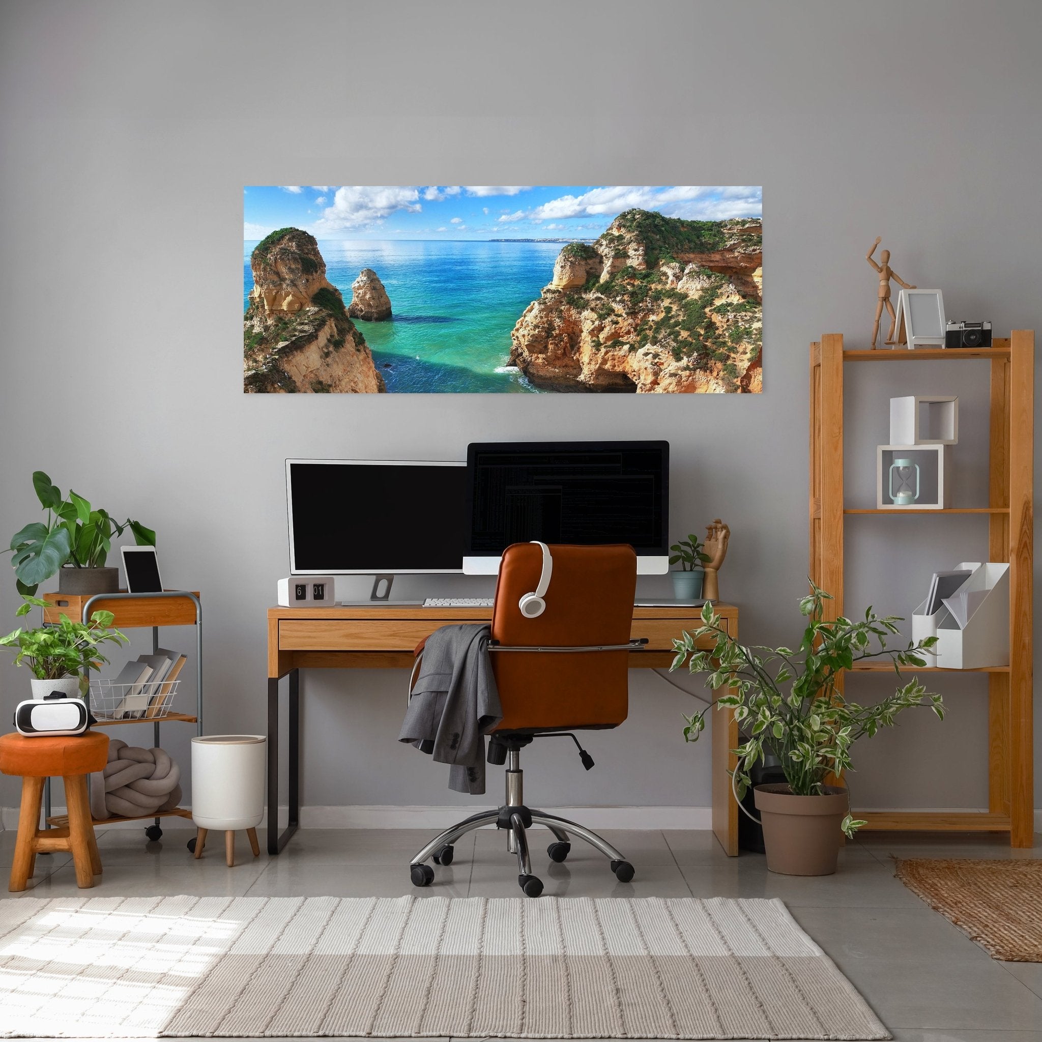 Leinwandbild Schöne Aussicht auf die Küste von Portugal M0882 kaufen - Bild 3 Leinwandbild Schöne Aussicht auf die Küste von Portugal M0882 kaufen - Bild 3