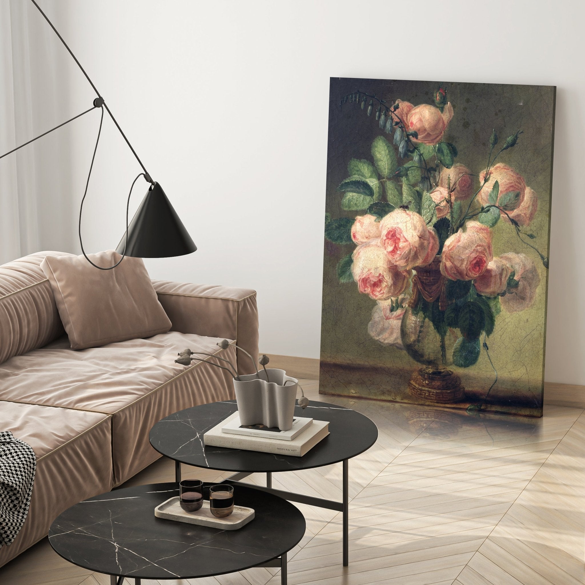 Leinwandbild Pfingstrosen - Pierre-Joseph Redouté M0886 kaufen - Bild 3 Leinwandbild Pfingstrosen - Pierre-Joseph Redouté M0886 kaufen - Bild 3