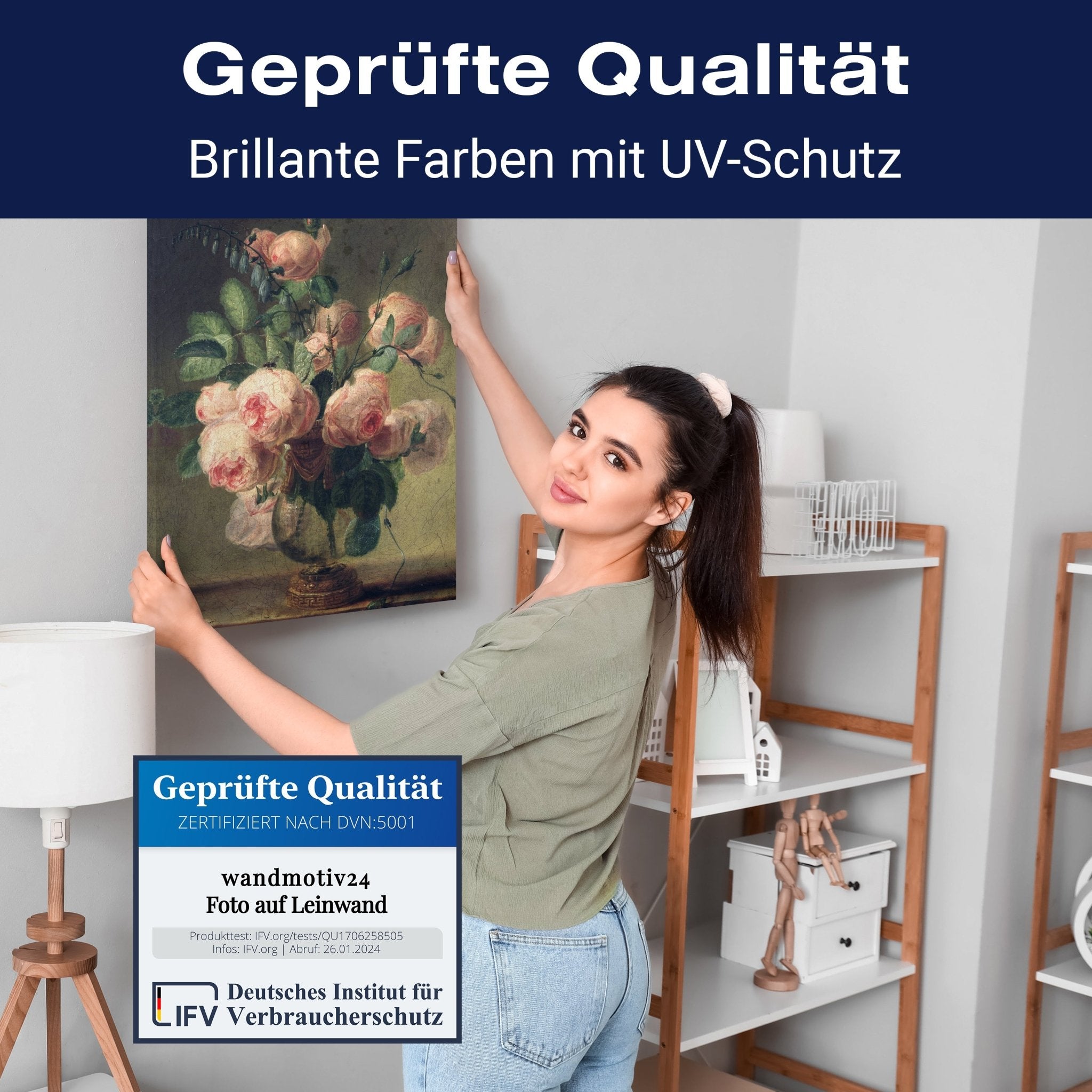 Leinwandbild Pfingstrosen - Pierre-Joseph Redouté M0886 kaufen - Bild 4 Leinwandbild Pfingstrosen - Pierre-Joseph Redouté M0886 kaufen - Bild 4