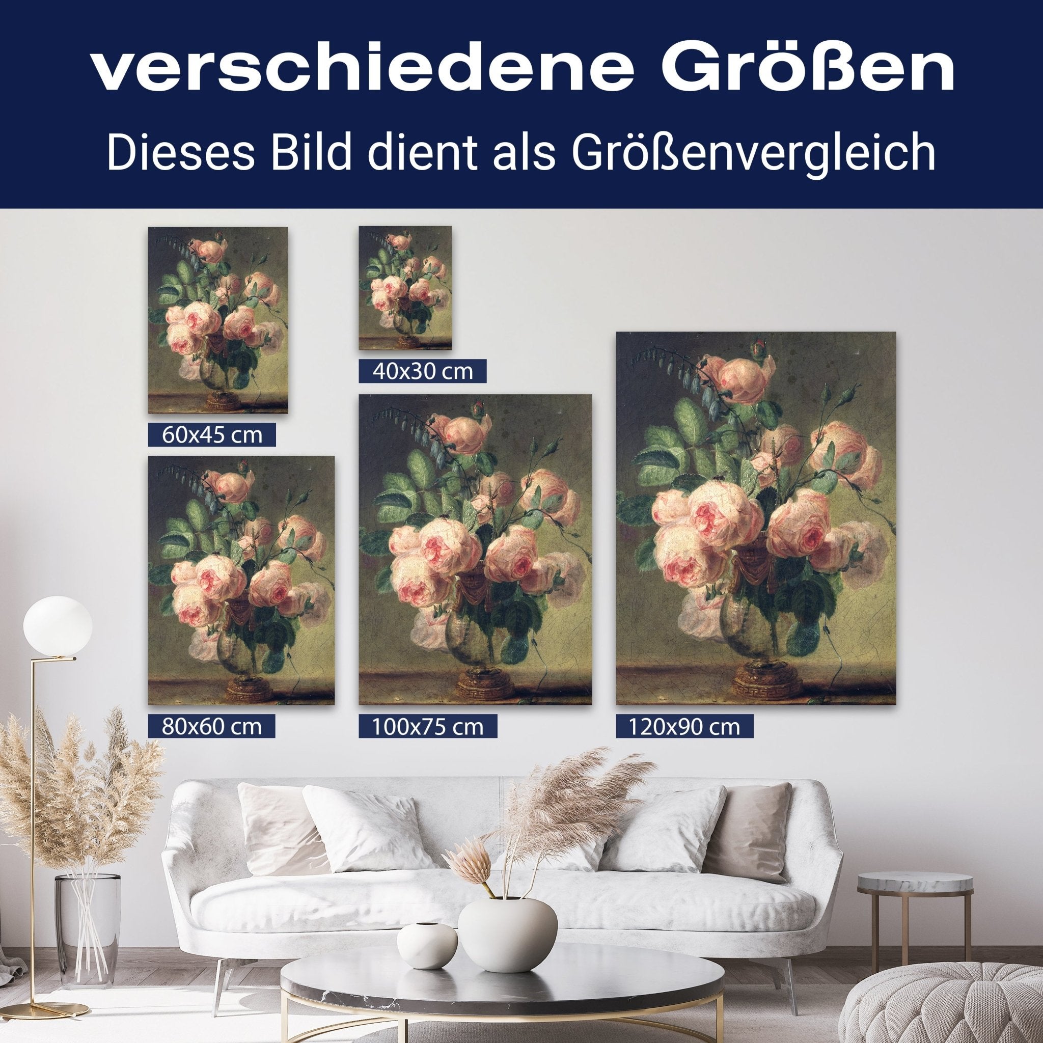 Leinwandbild Pfingstrosen - Pierre-Joseph Redouté M0886 kaufen - Bild 8 Leinwandbild Pfingstrosen - Pierre-Joseph Redouté M0886 kaufen - Bild 8