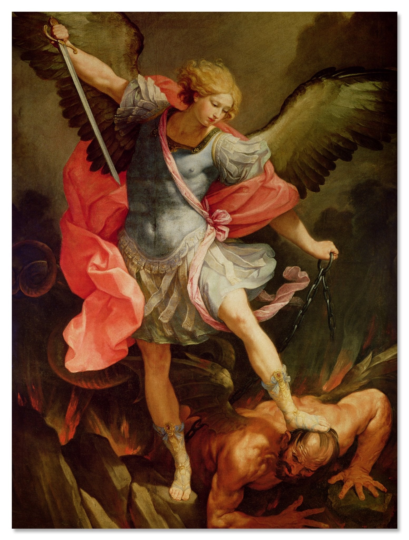 Leinwandbild Erzengel Michael - Reni Guido M0888 Leinwandbild Erzengel Michael - Reni Guido M0888
