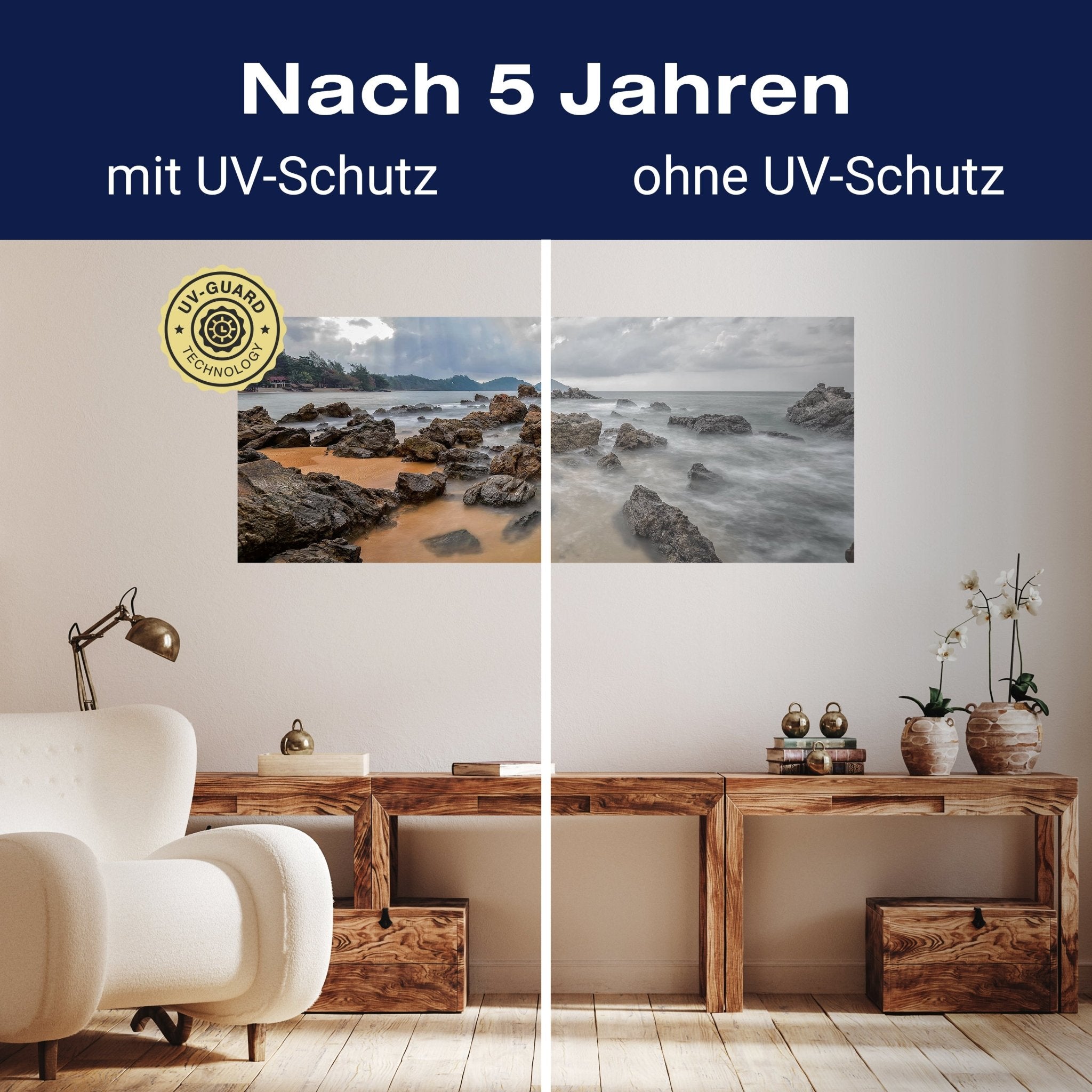 Leinwandbild Schöne Seenlandschaft mit Felsen M0888 kaufen - Bild 9 Leinwandbild Schöne Seenlandschaft mit Felsen M0888 kaufen - Bild 9