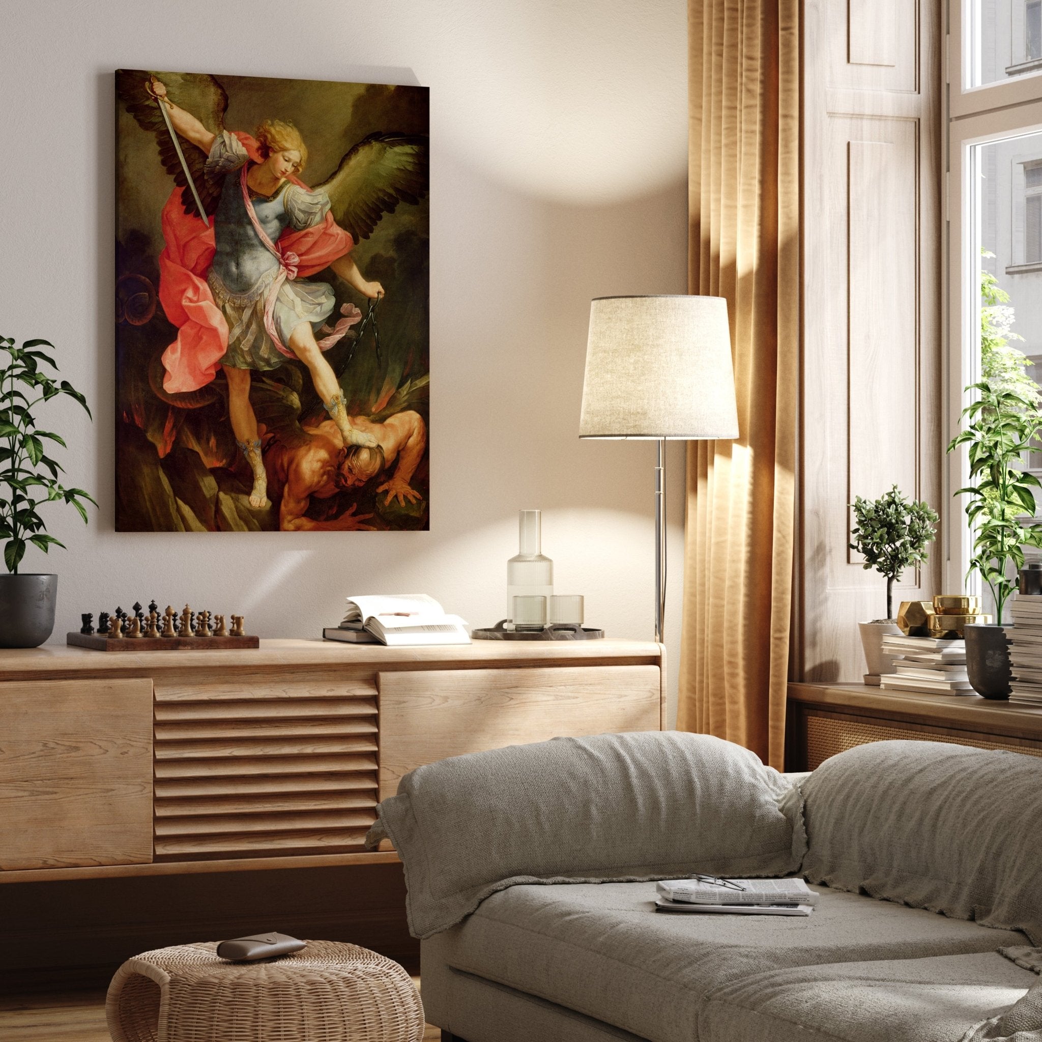 Leinwandbild Erzengel Michael - Reni Guido M0888 kaufen - Bild 2 Leinwandbild Erzengel Michael - Reni Guido M0888 kaufen - Bild 2