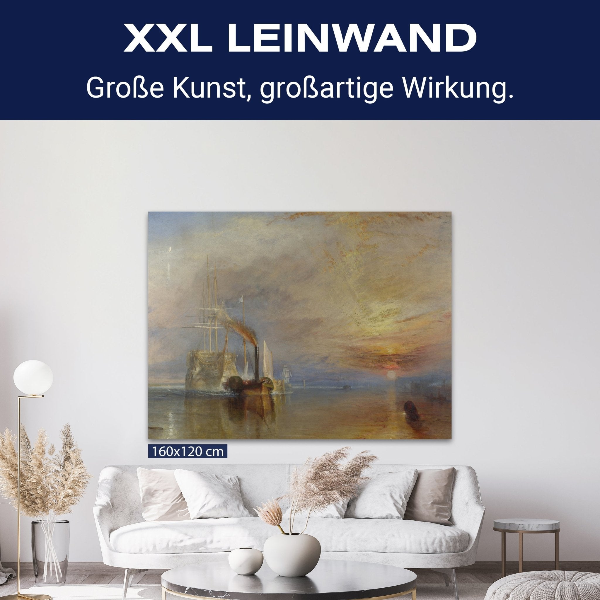 Leinwandbild Temeraire - William Turner M0890 kaufen - Bild 9 Leinwandbild Temeraire - William Turner M0890 kaufen - Bild 9